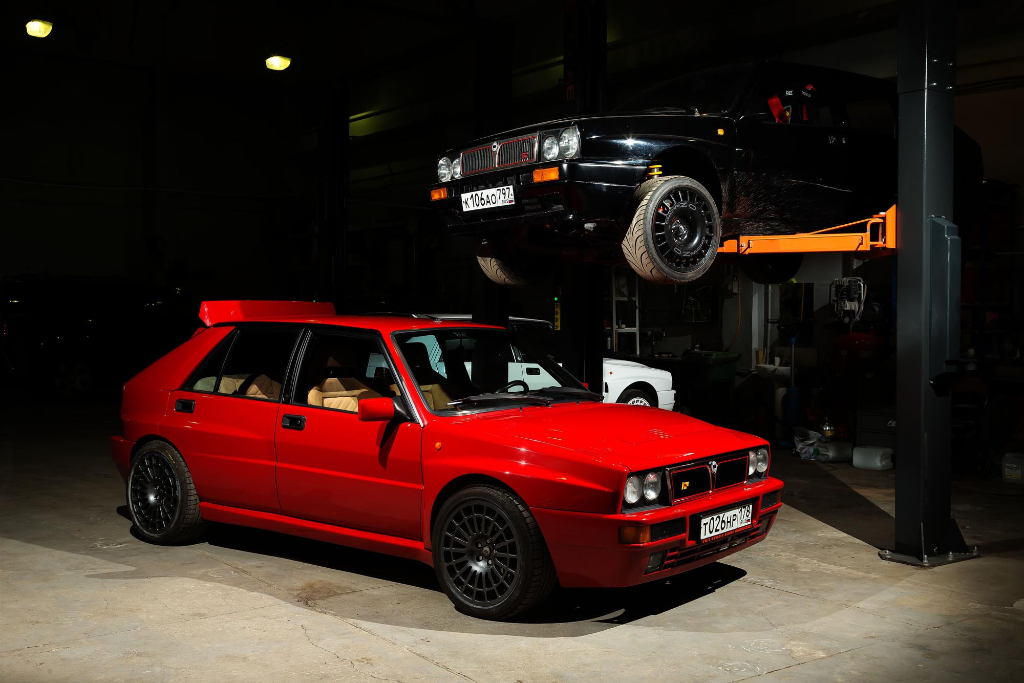 Lancia Delta Integrale. Фотограф Дмитрий Питерский