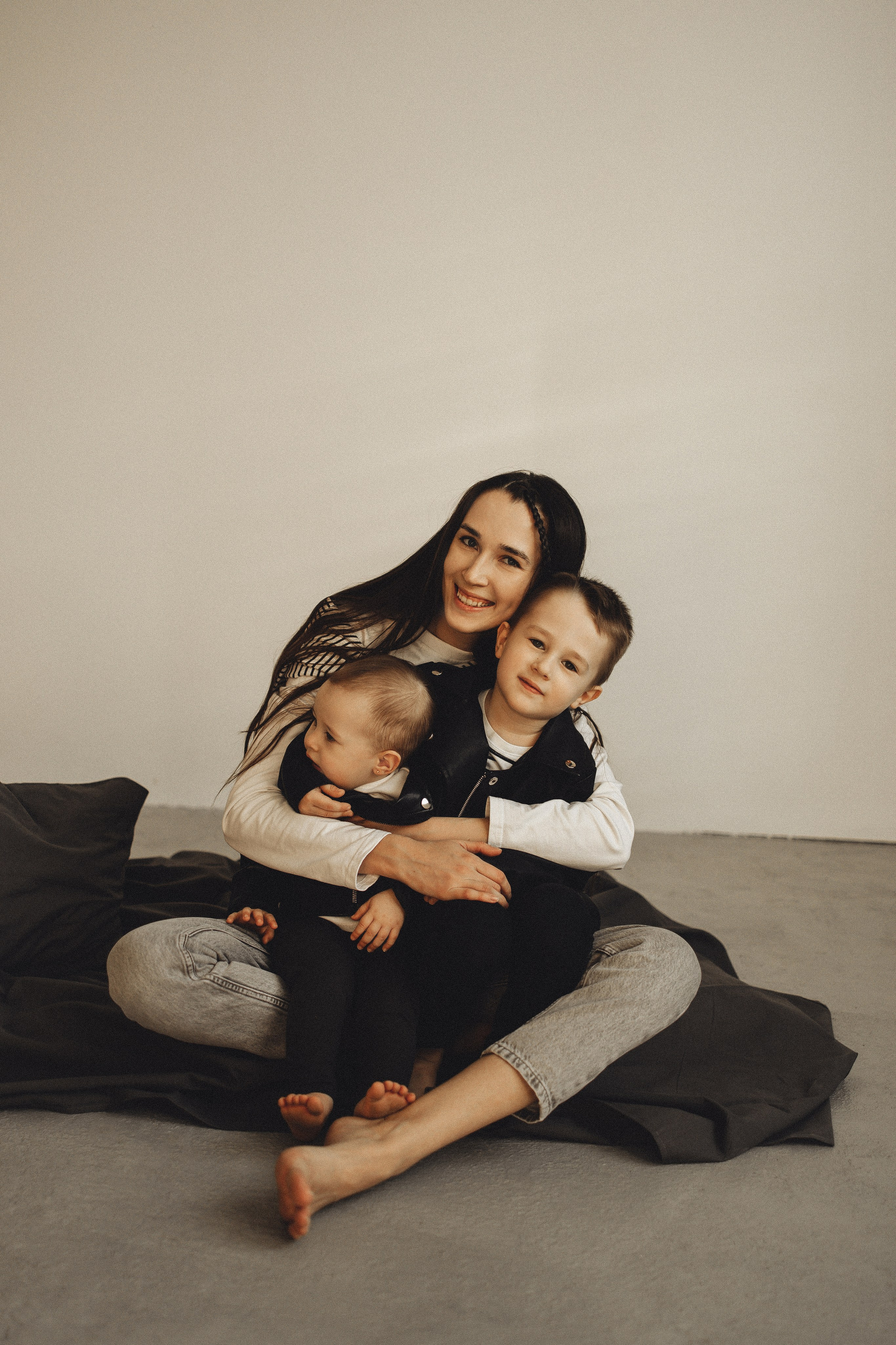 Семейная история в студии. Семейный и детский фотограф, таганрог, ростов-на-дону