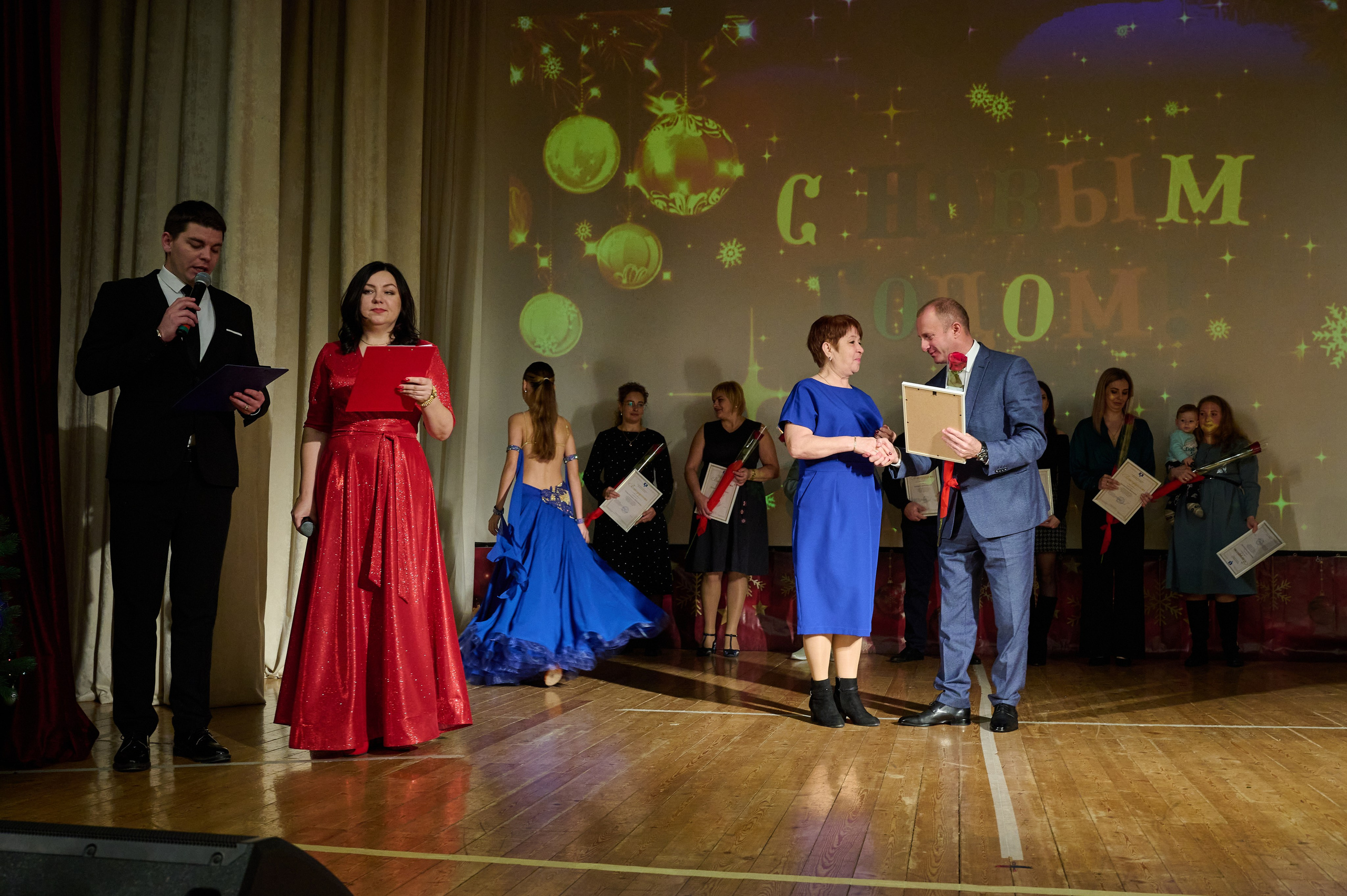 Новогодний концерт. Жизнь курорта Кабардинка в фотографиях