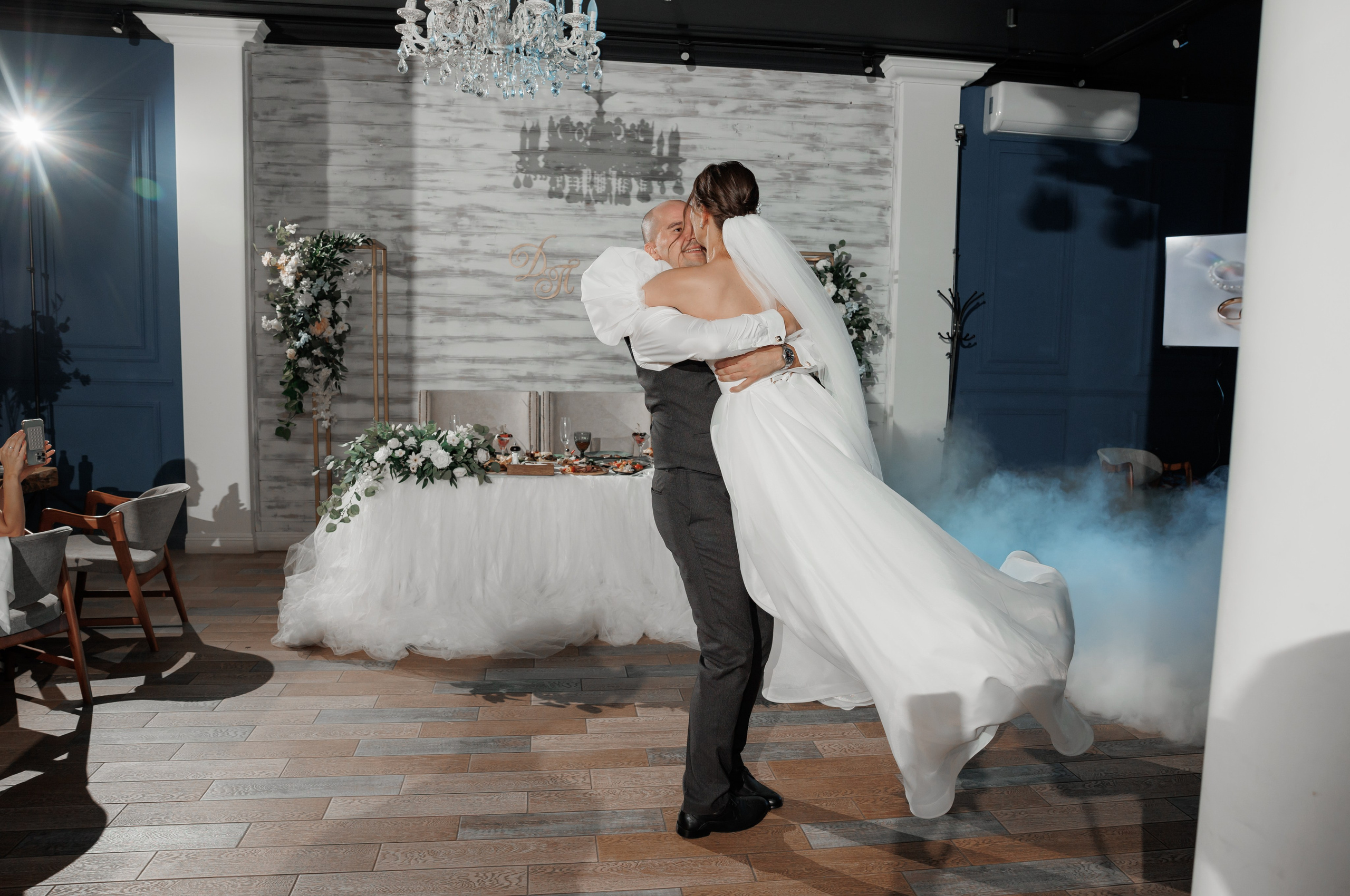 Полина и Дмитрий, загородный клуб «Барин», ЗАГС в г. Пушкино. Свадебный и репортажный фотограф (Москва, Королев и другие)