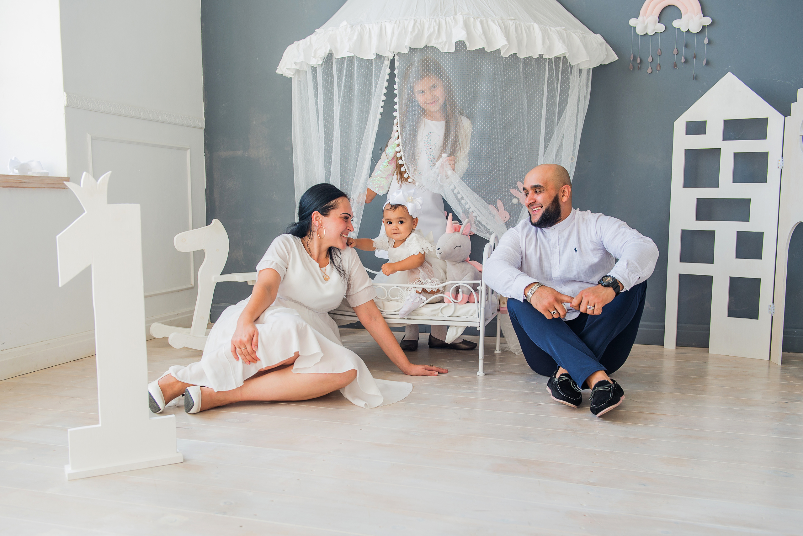 День рождения Сабины 1 годик. Семейный и свадебный фотограф во Владивостоке