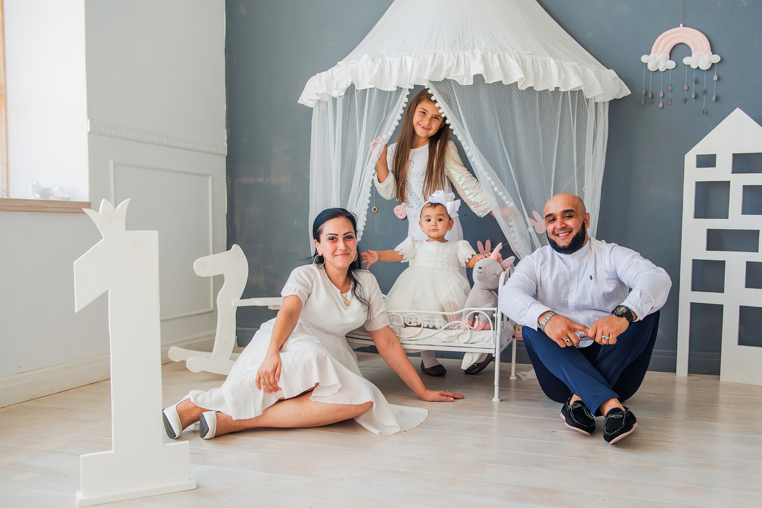 День рождения Сабины 1 годик. Семейный и свадебный фотограф во Владивостоке