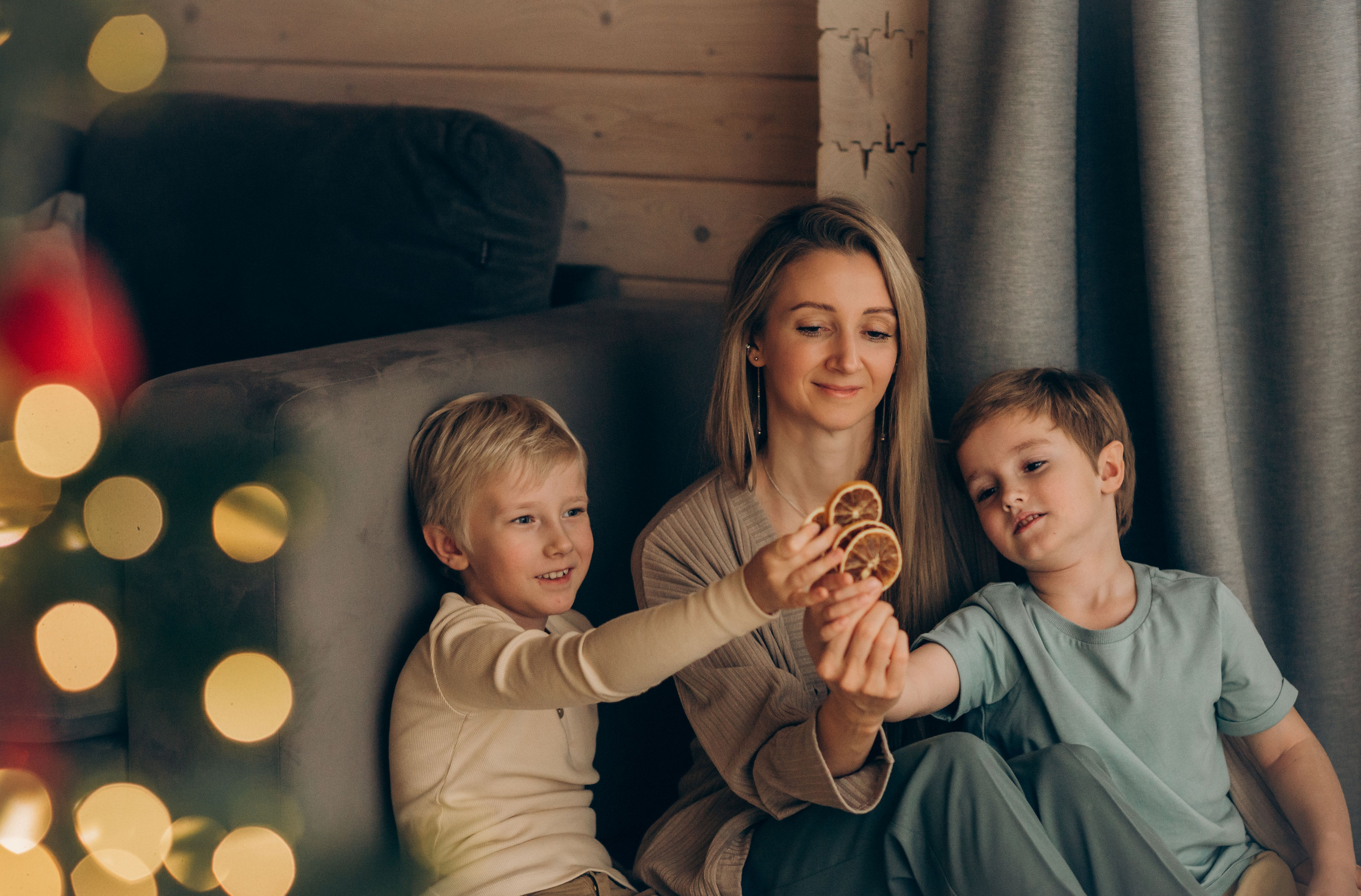 Домашние новогодние истории. Семейный фотограф в Домодедово и Москве Елена Пичугина