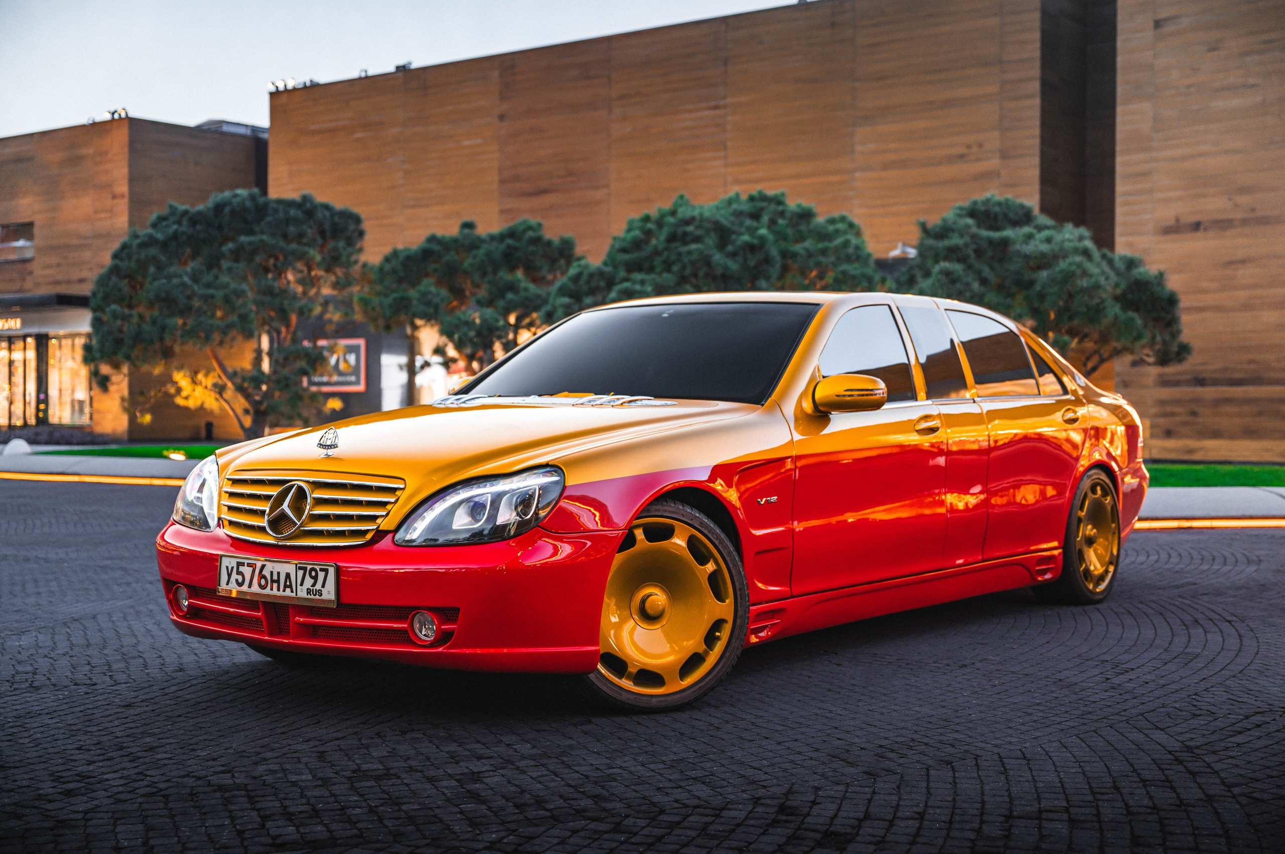 MB W220 «Limo». Автомобильный фотограф в Москве — Сидоров Дмитрий