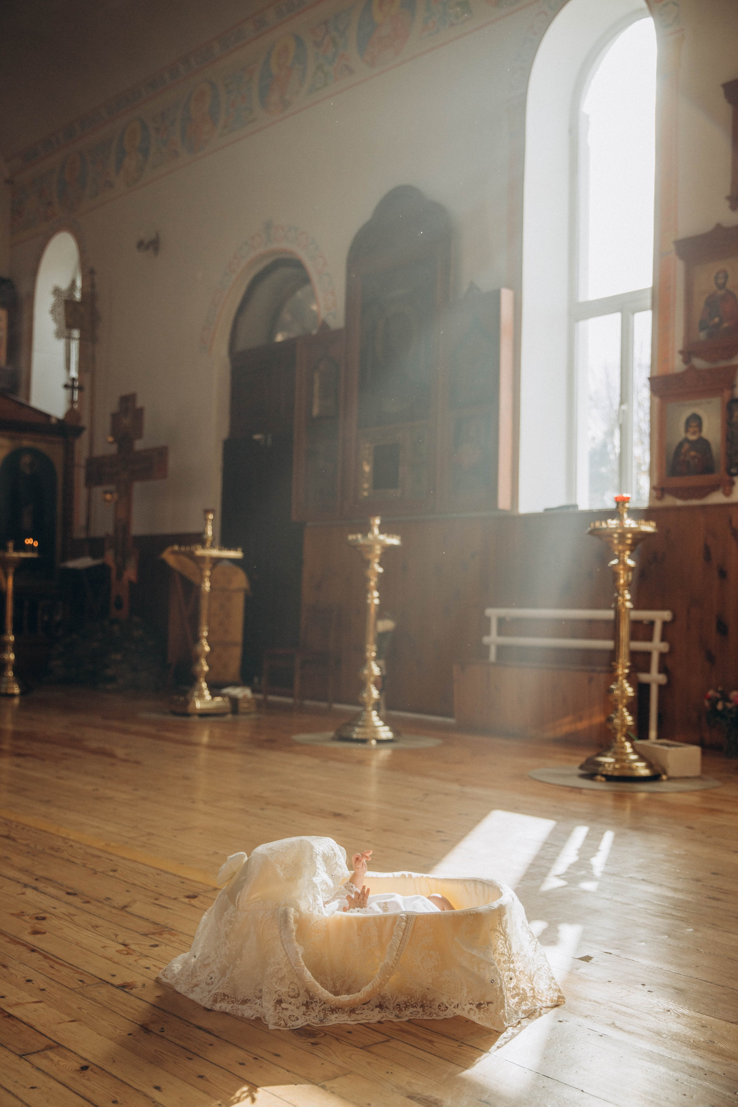 Таинство Крещения. Фотограф новорожденных в Волгограде и Волжском Карина Воробьева