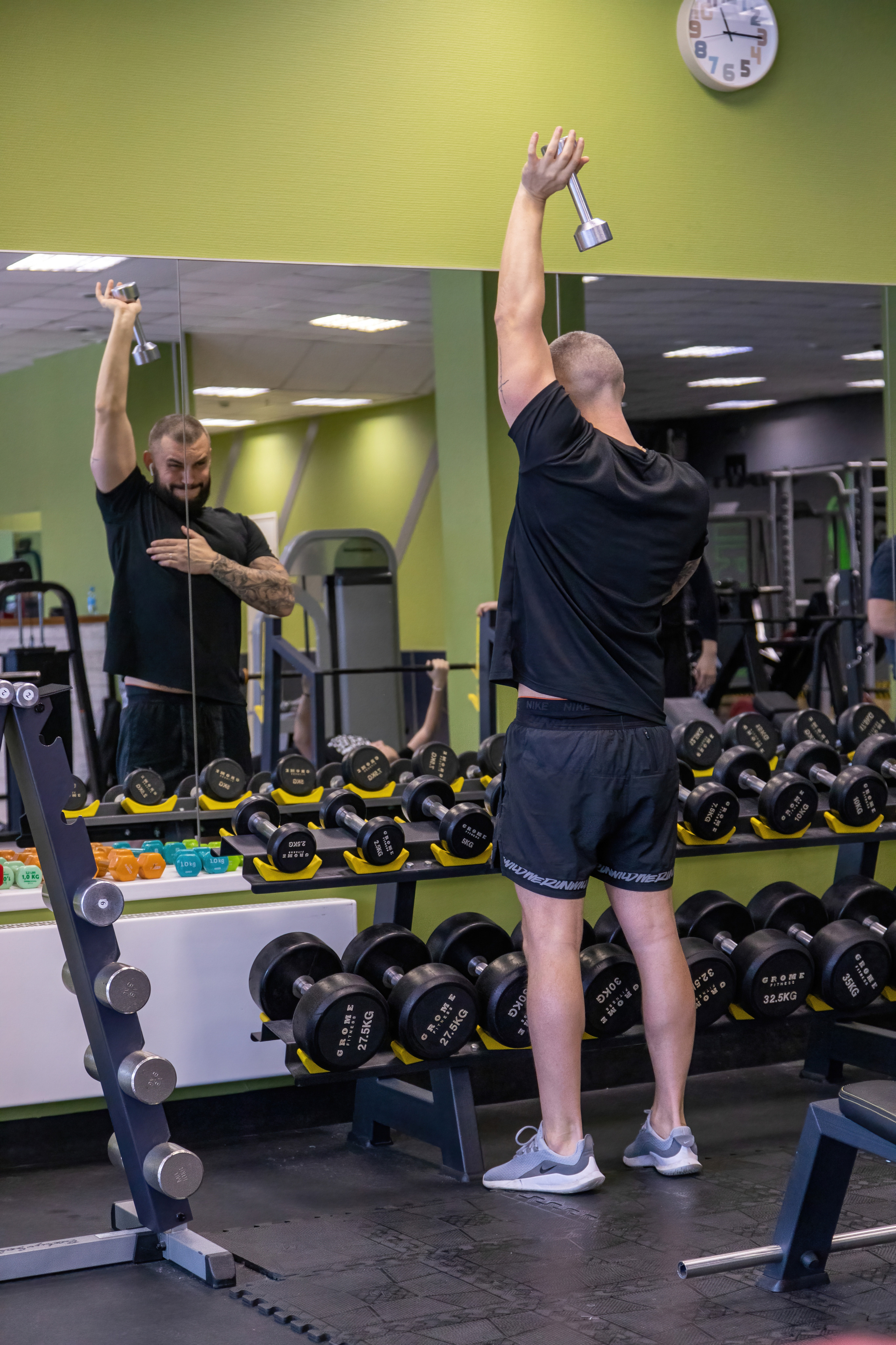 Фитнес-клубу «FitGround» 1 год. Ваш фотограф в Санкт-Петербурге Виталий Иванов