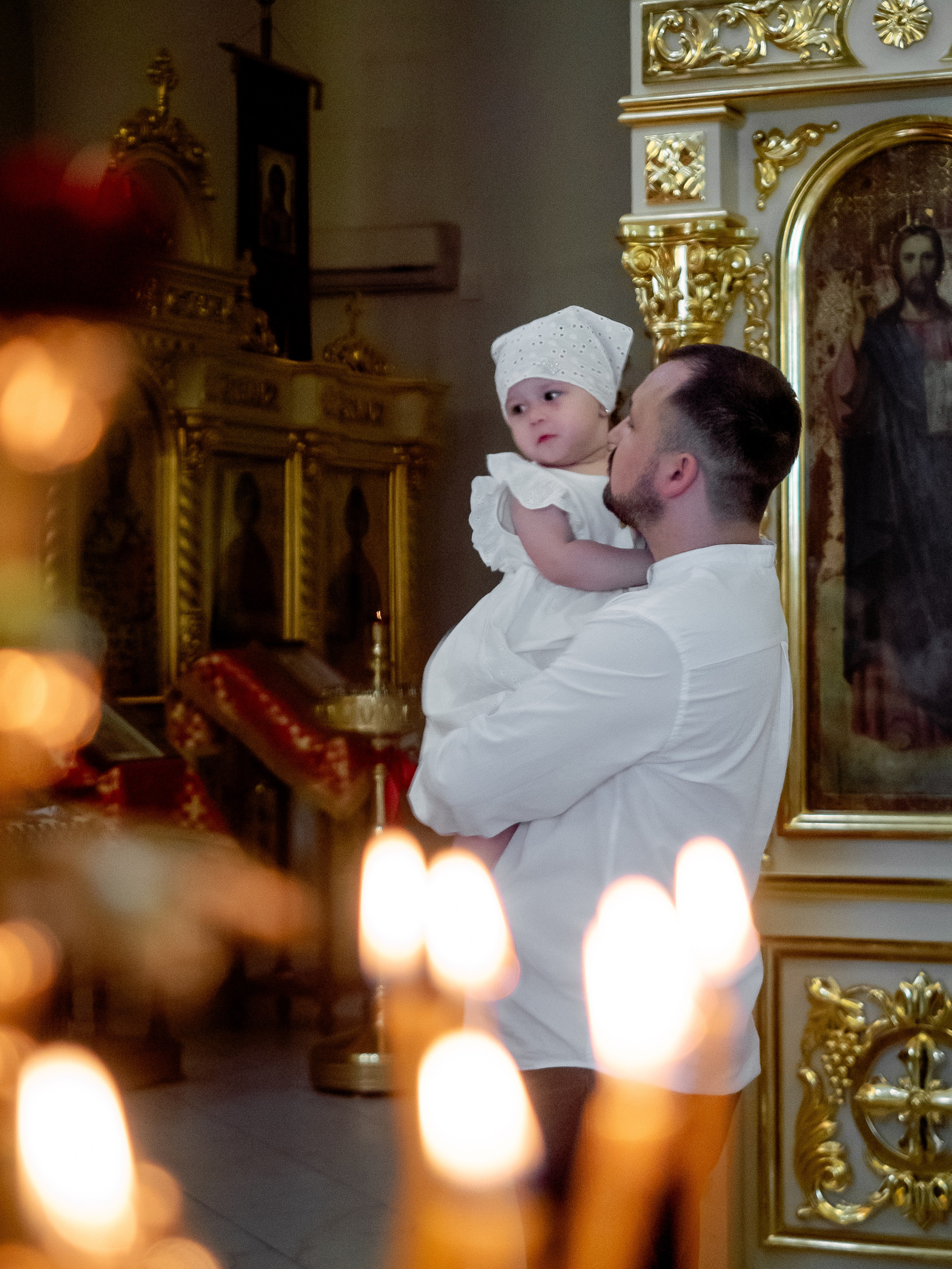 Крещение. Семейный фотограф в Марксе Светлана Шибаршина