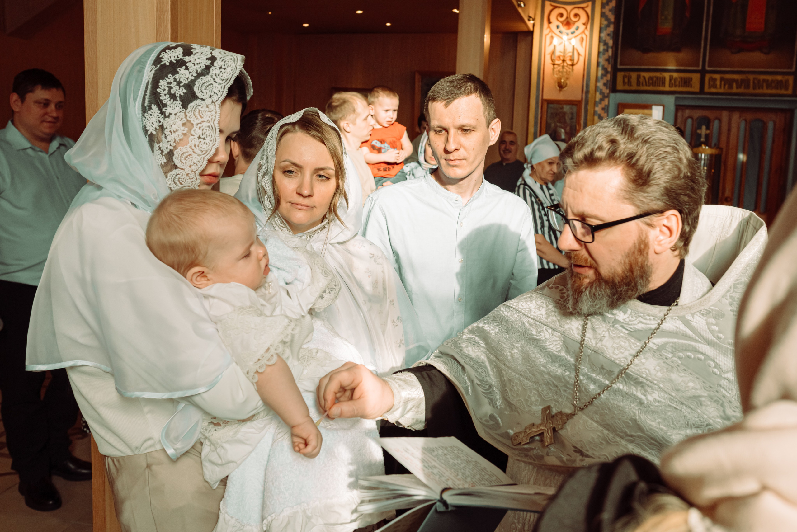 Крещение Амелии. Фотограф новорожденных в Норильске Виктория Шагалиева
