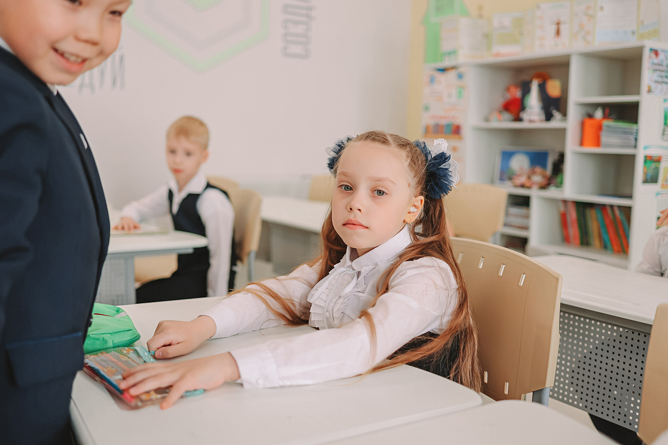 Один день в школе 1 класс. Семейный фотограф Тюмень, фотограф на роды Салмина Мария