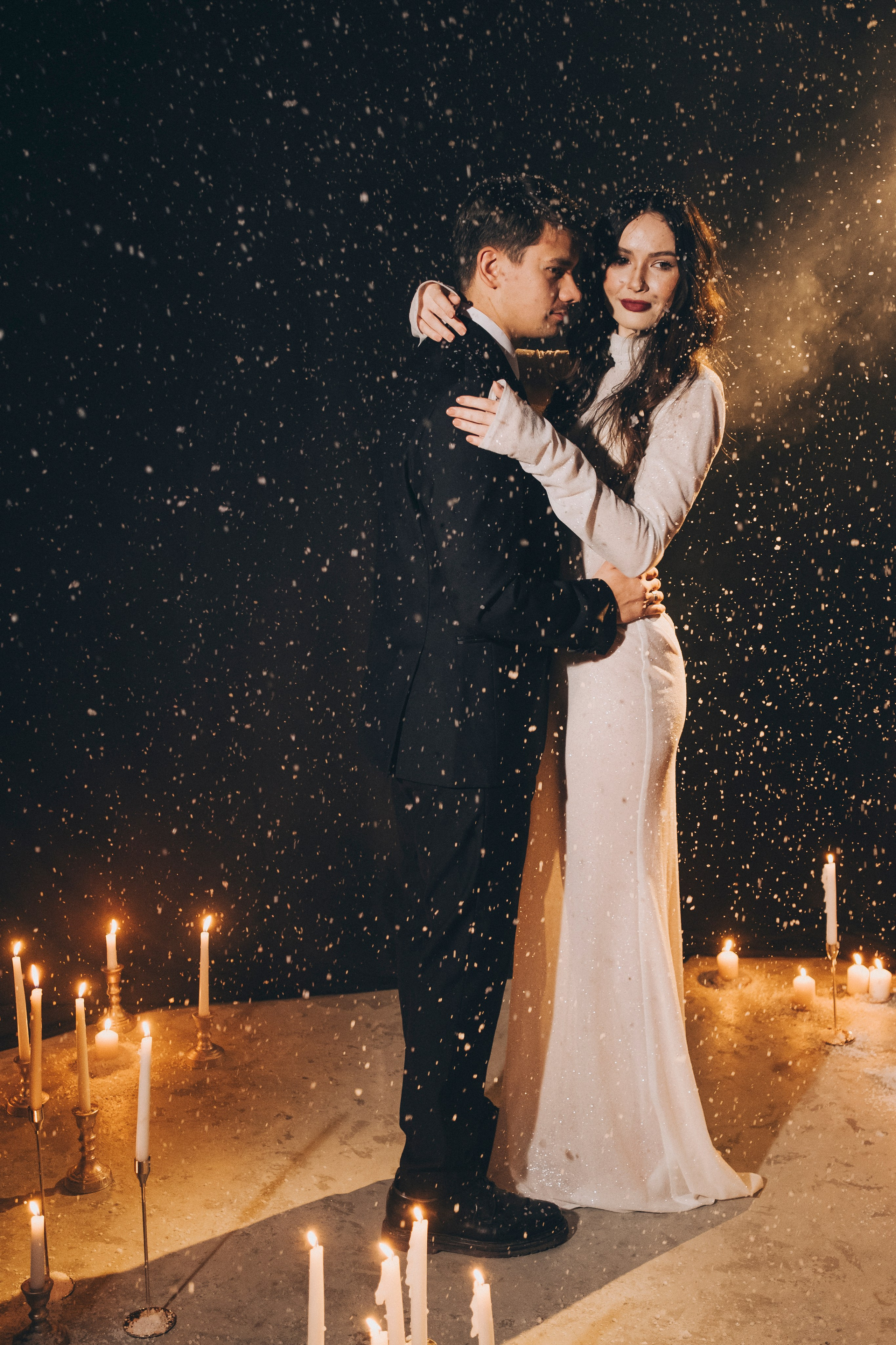 Свадебная лав стори в студии. Фотограф в Иркутске Анна Мирошникова