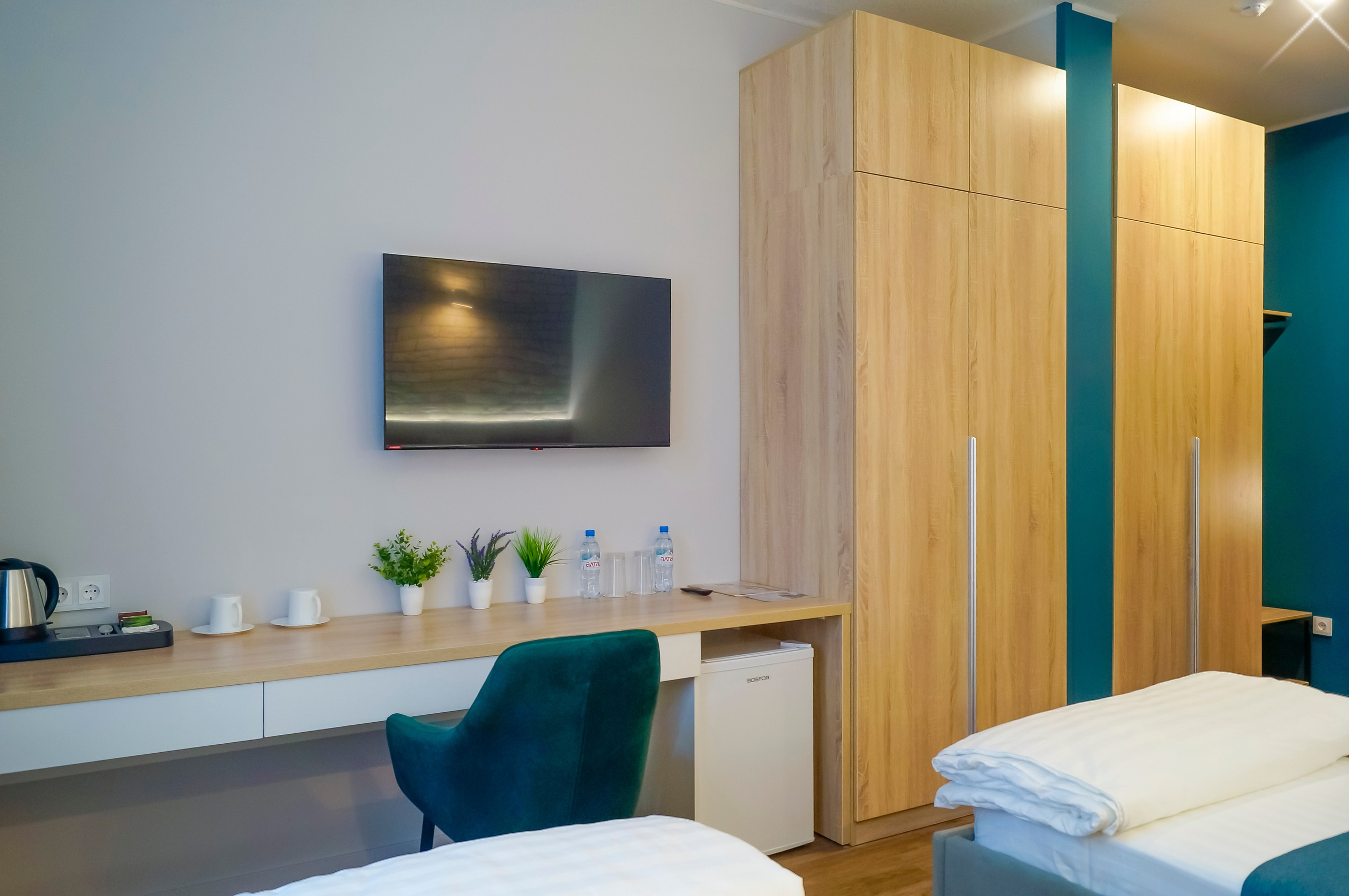 Отель Лесная поляна номер «Стандарт-2». Интерьерный и портретный фотограф в Екатеринбурге Андрей Калинин