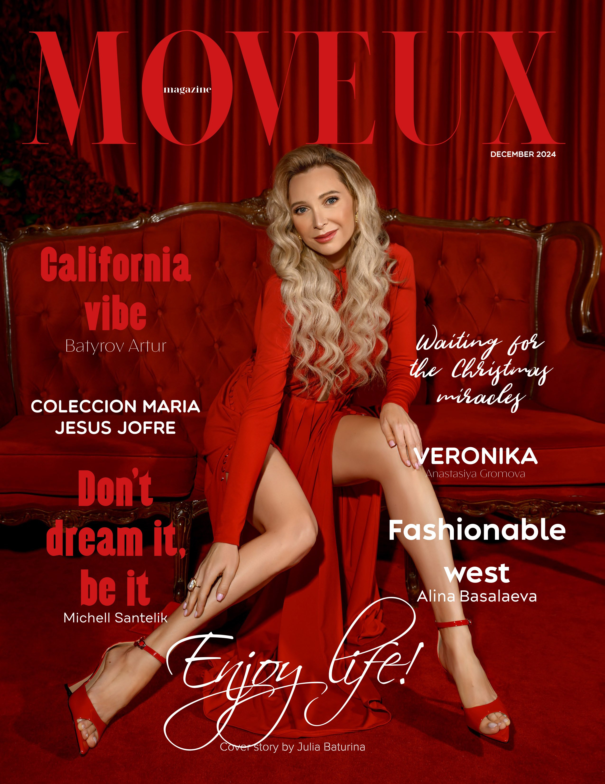 Фотосессия для журнала в стиле Vogue