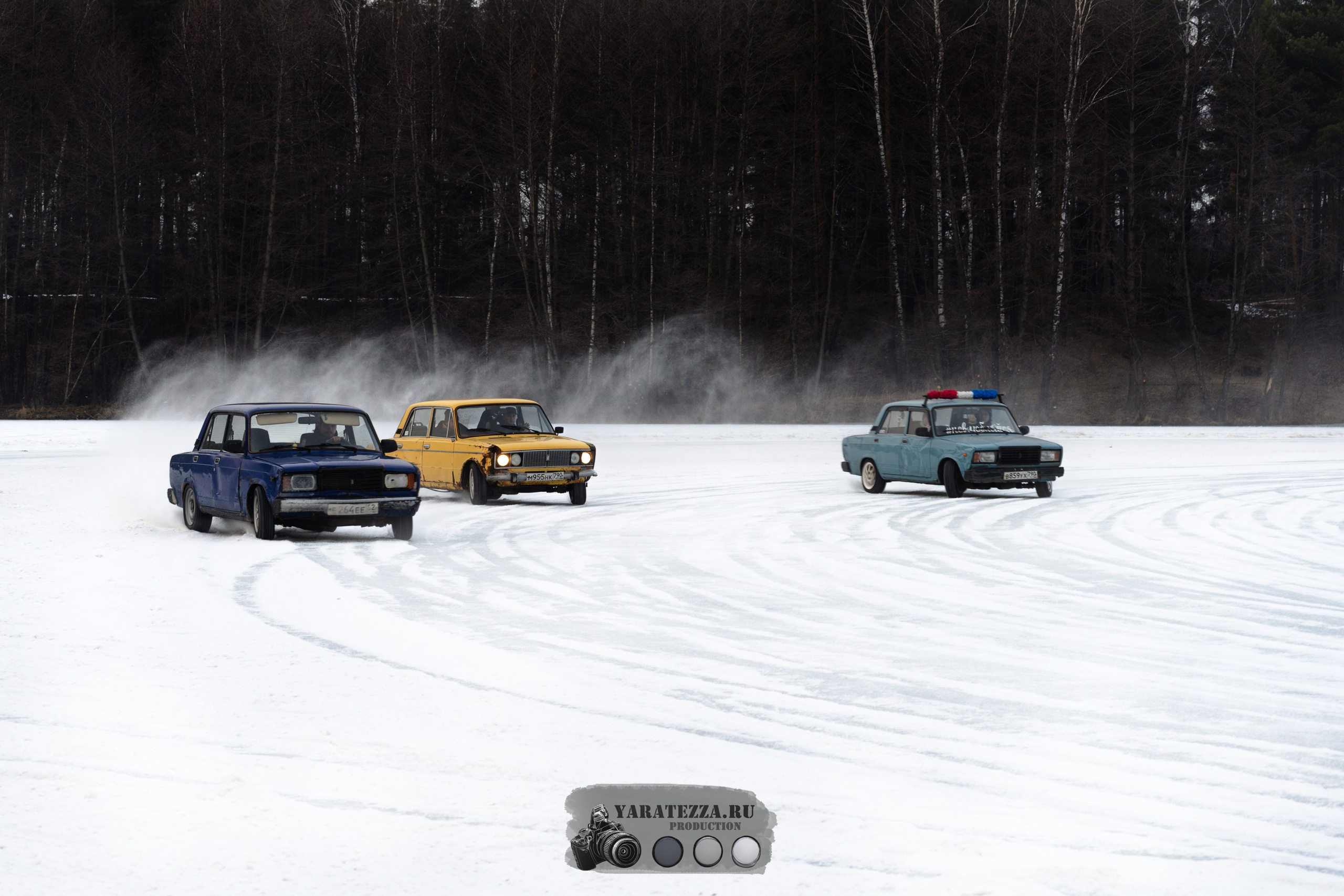 Тренировочный день на ледовой трассе. Yaratezza production