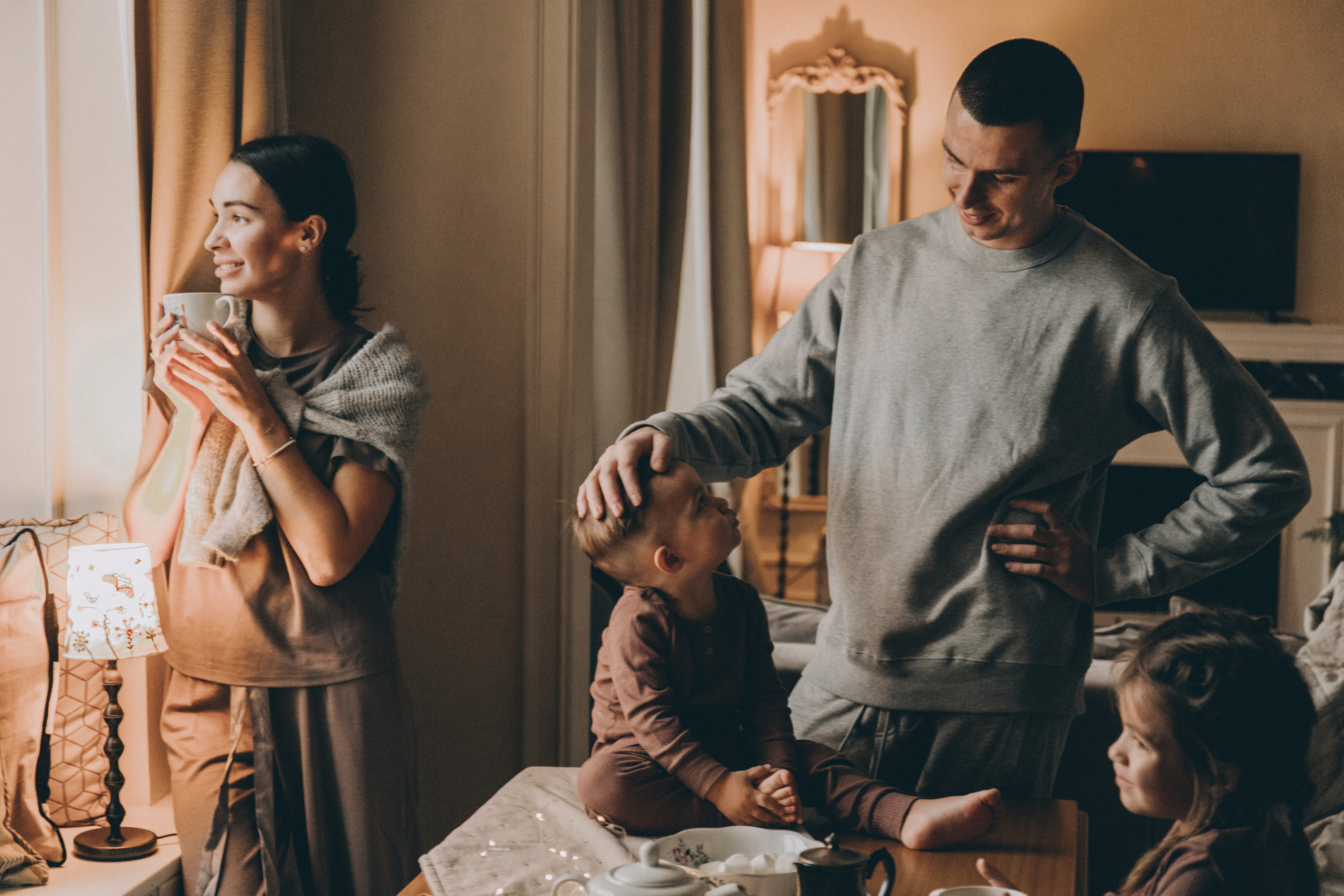 Дома. Семейный и детский фотограф Королев Мытищи Москва Бизяева Алена