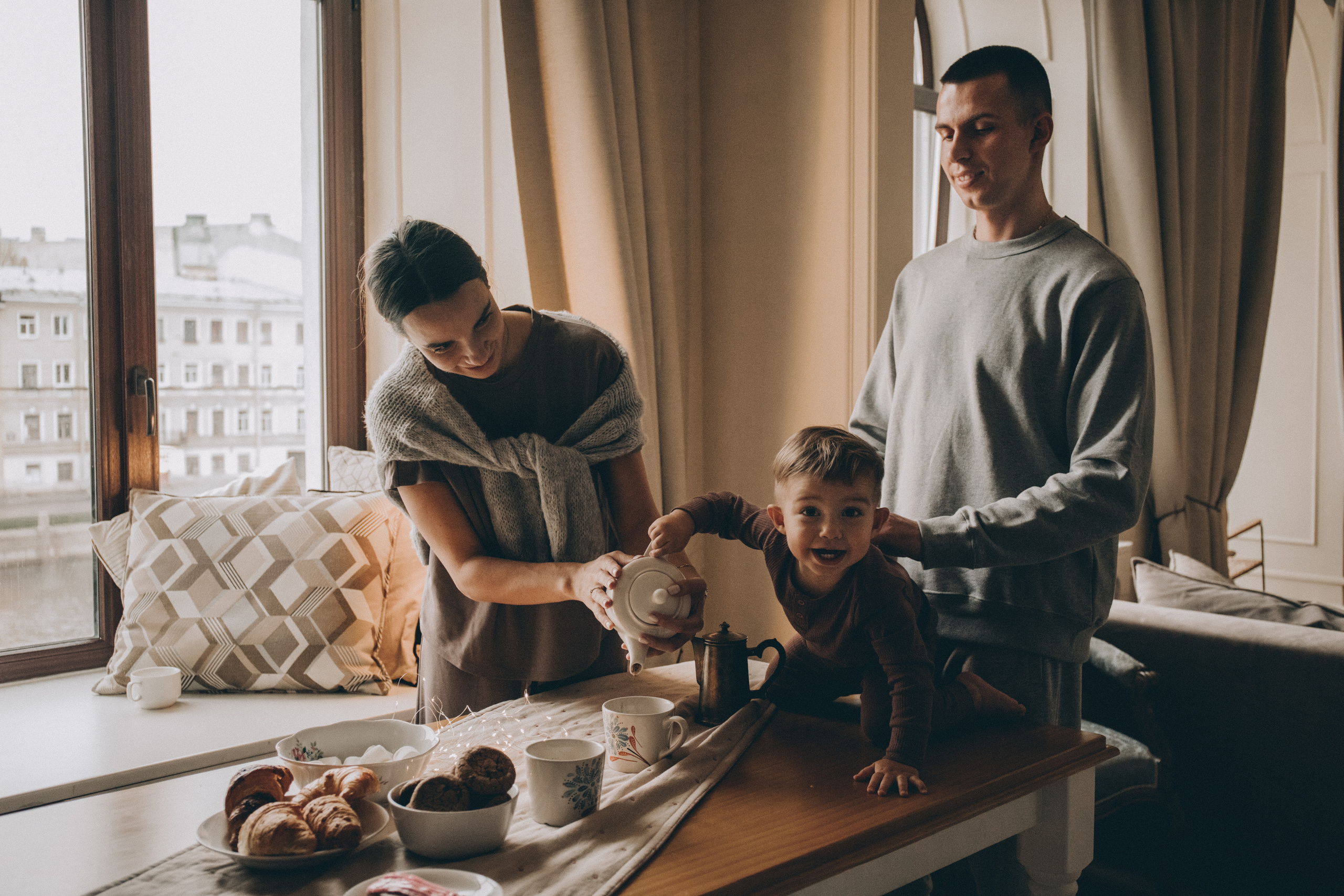 Дома. Семейный и детский фотограф Королев Мытищи Москва Бизяева Алена
