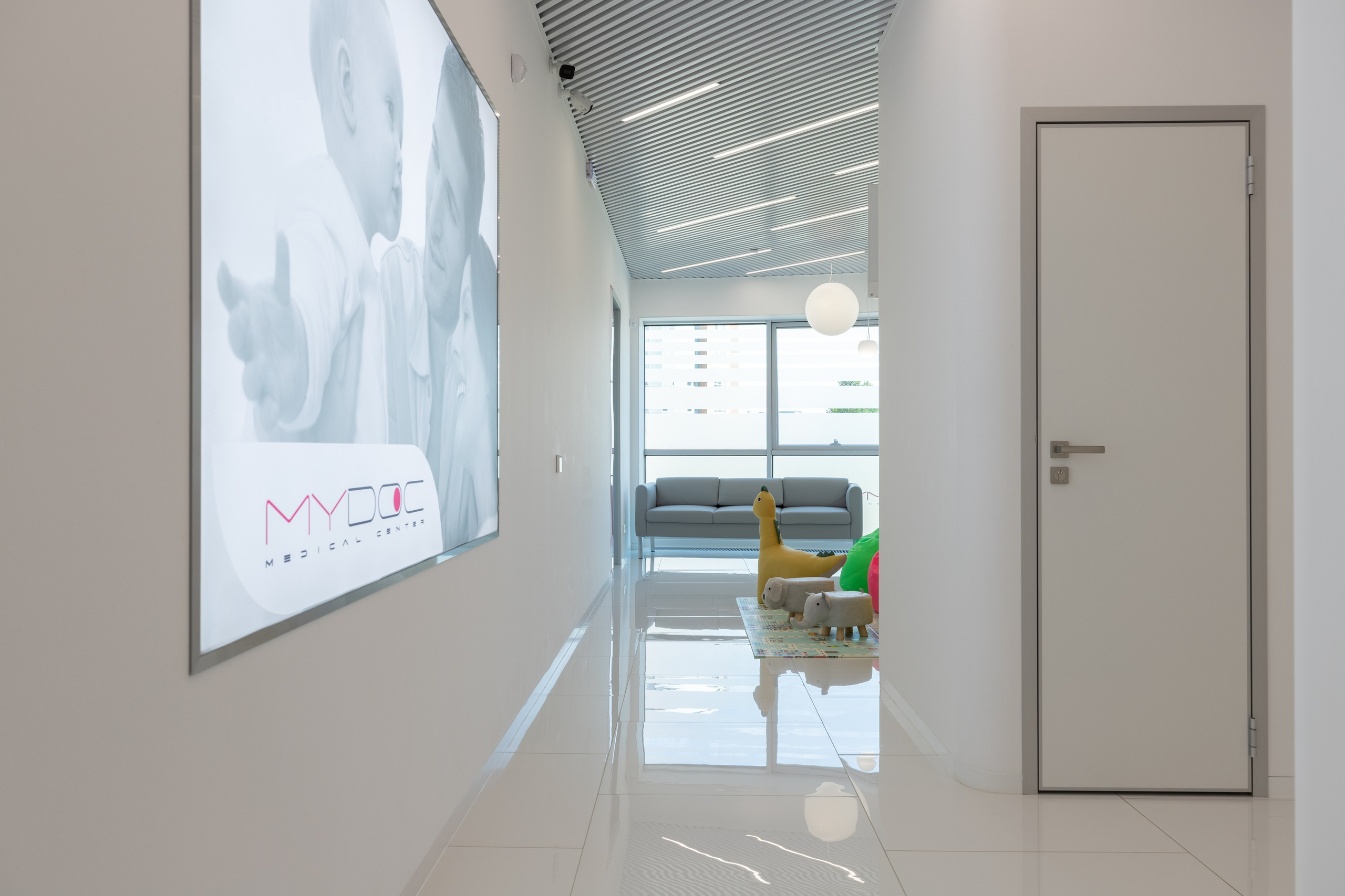 Клиника MYDOC. Интерьерный фотограф в Санкт-Петербурге Ксения Сорокина