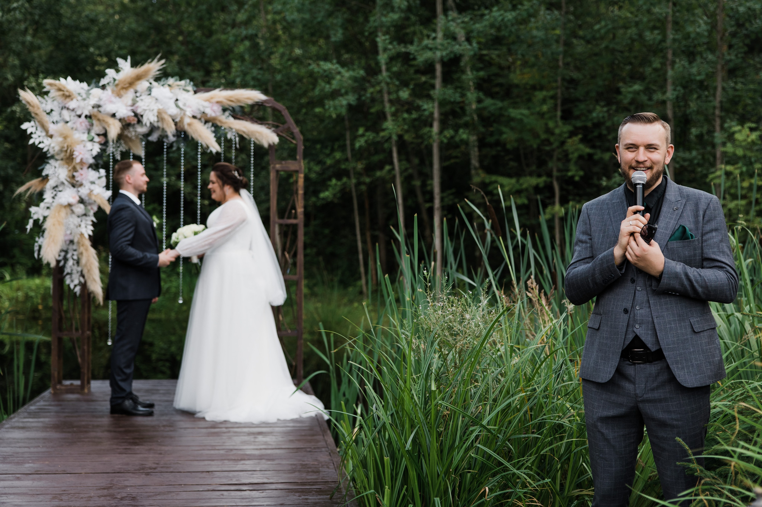 Ведущий Дмитриев. Подрядчики и друзья сети свадебных площадок House for wedding