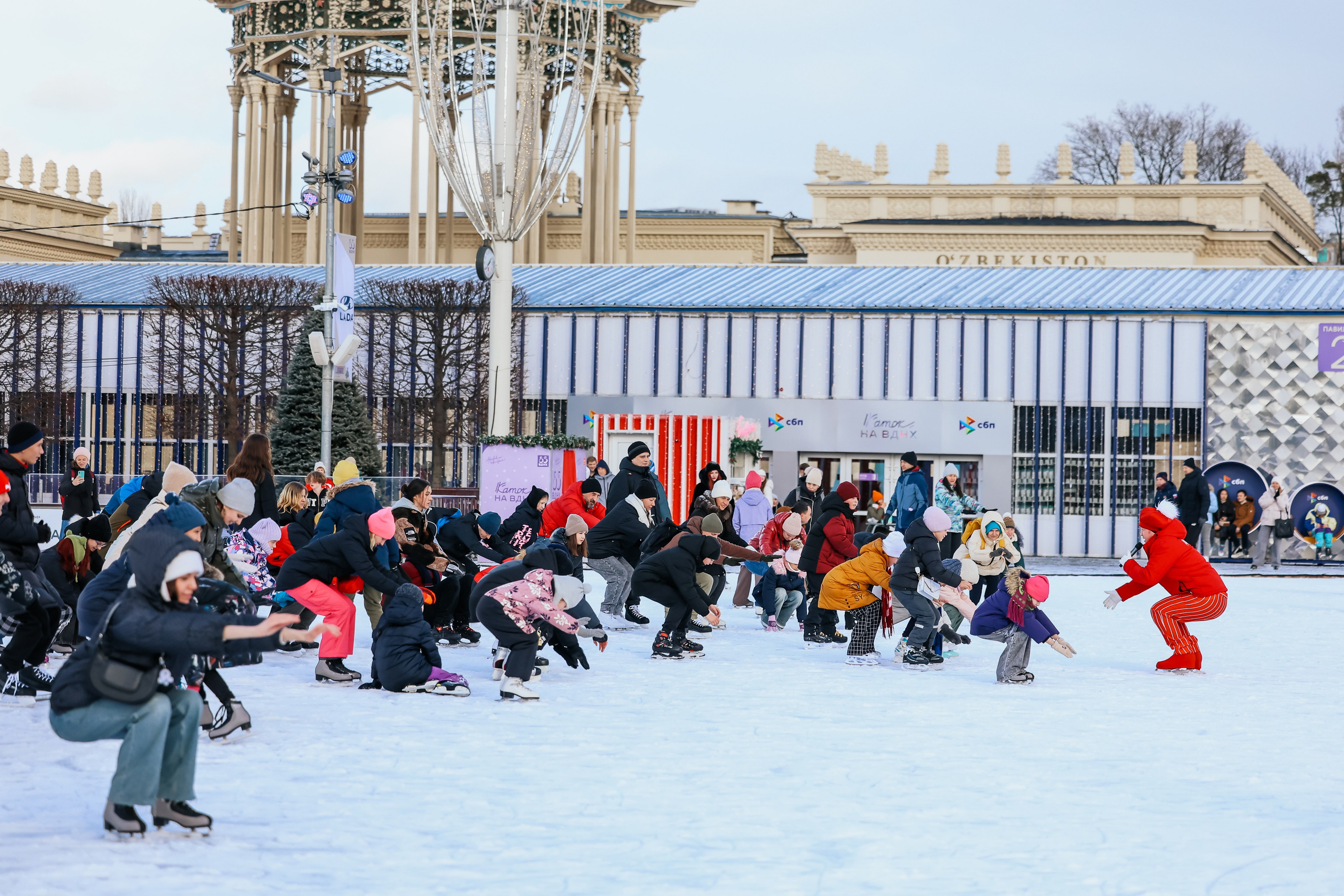 Ледовое шоу ВДНХ проект Московское чаепитие. Фотограф и видеограф Анна Домашенко