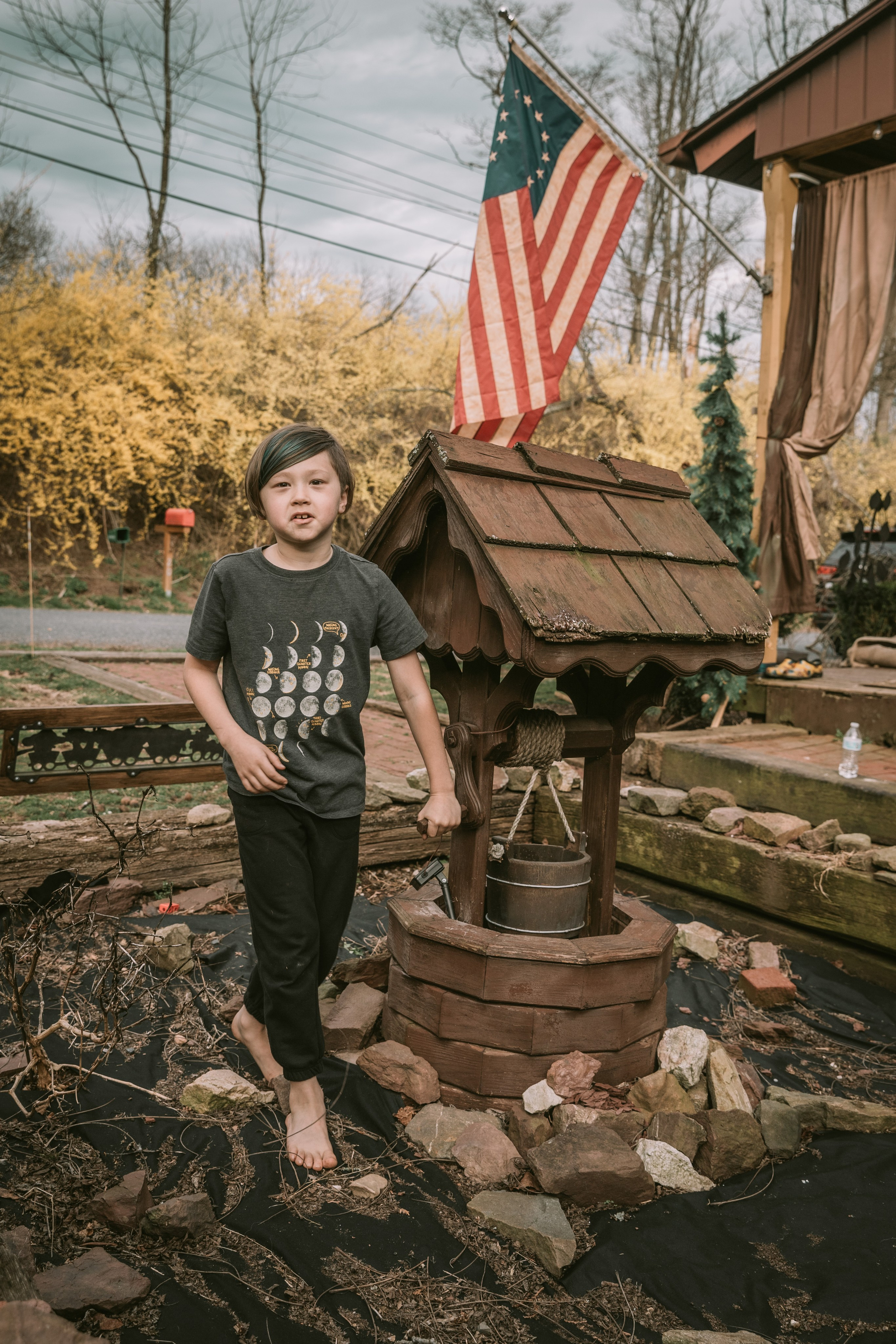 Session at the client’s home. Family photographer in Eastern Pennsylvania, Inna Nairn