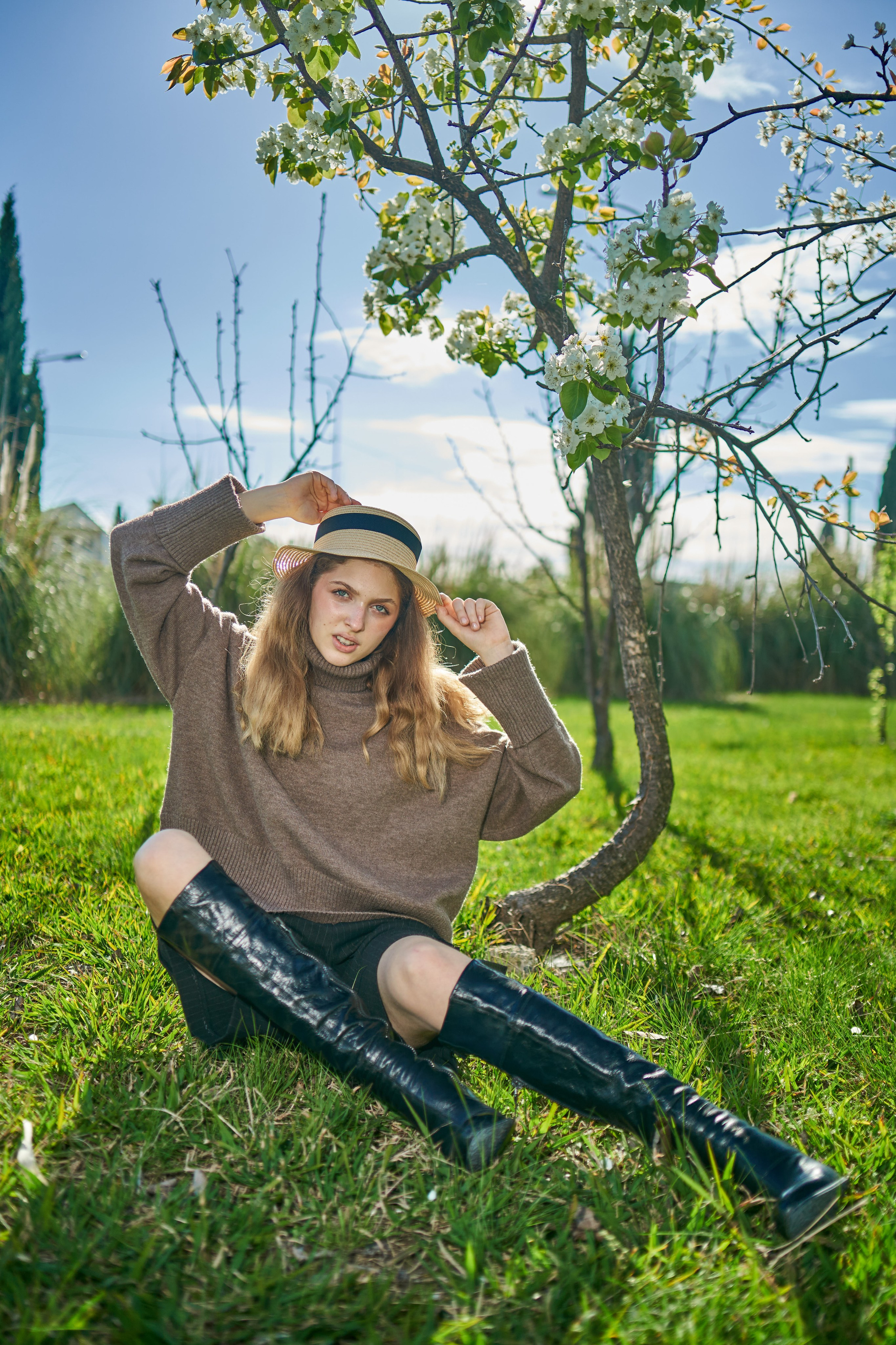 Фотосессия Марии в цветении. Фотограф Абхазия|Цандрипш|Гагра|Сириус|Красная Поляна Артём Большаков