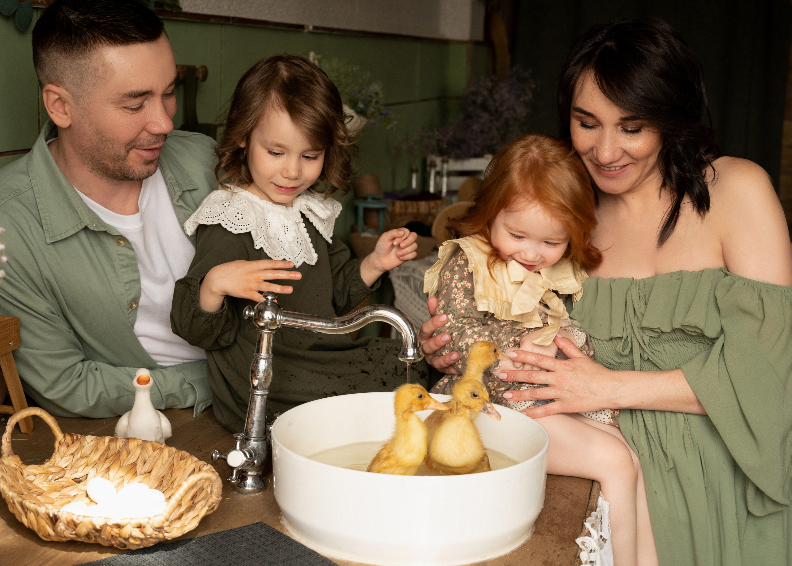 Семейные съемки в фотостудии «Рояль». Фотограф новорожденных, семейный детский в Тюмени Татьяна Морозова