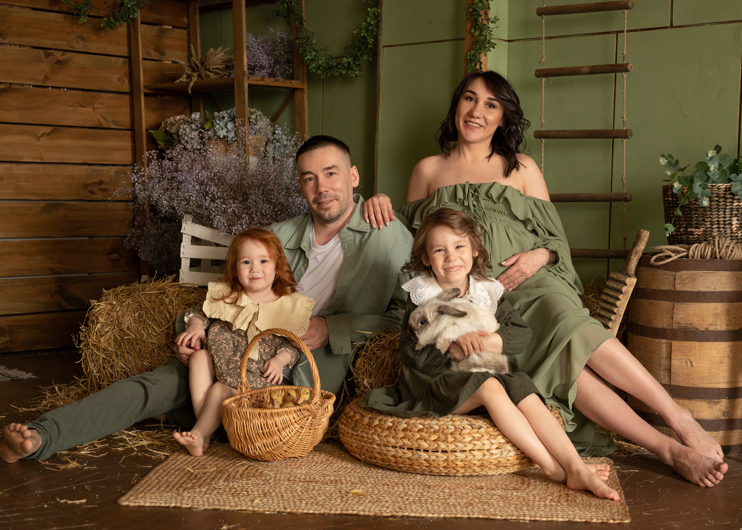 Семейные съемки в фотостудии «Рояль». Фотограф новорожденных, семейный детский в Тюмени Татьяна Морозова