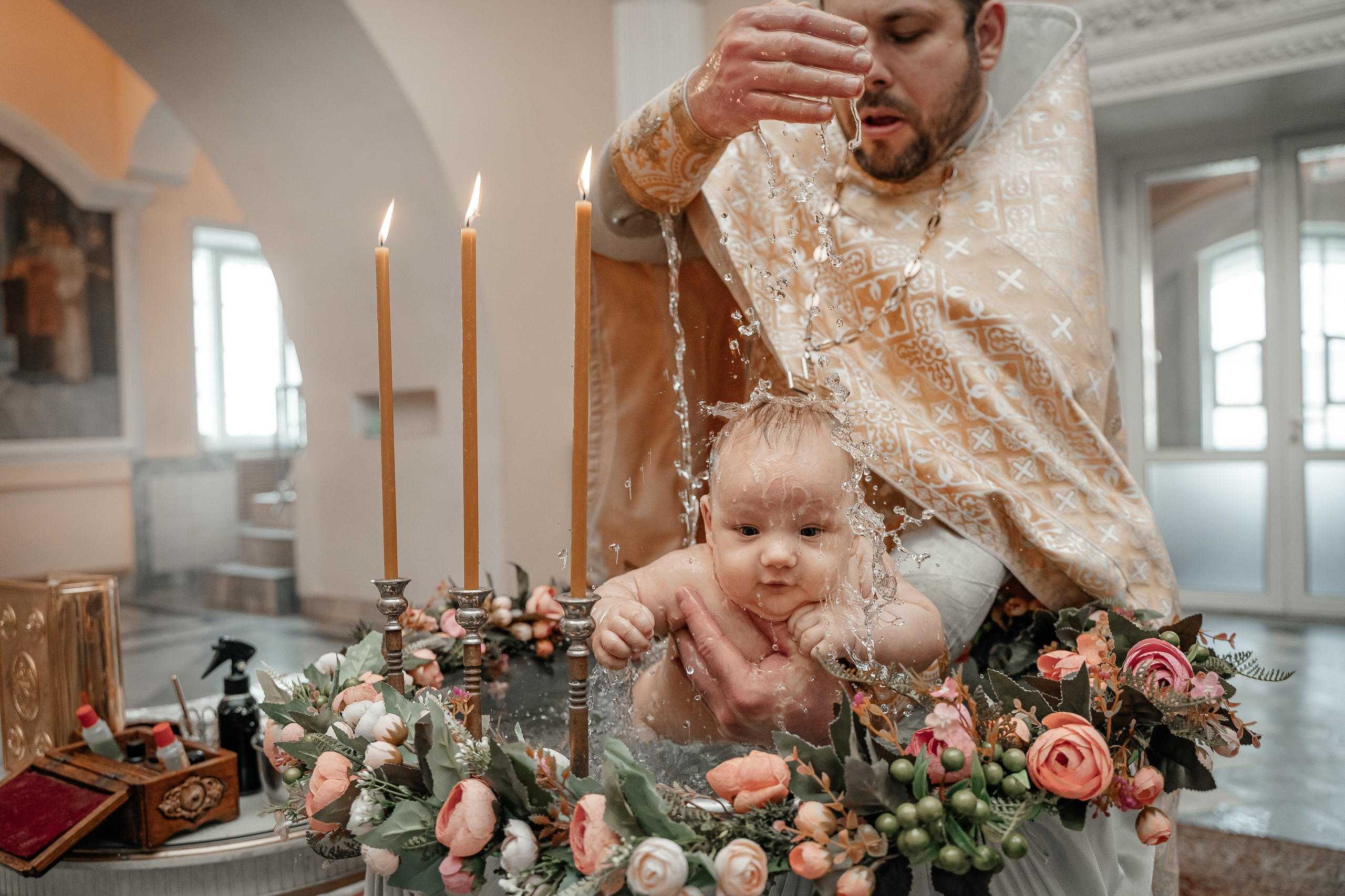 Таинство Крещения 2024-2025. Фотограф на крещение Белгород Анастасия Зыбина