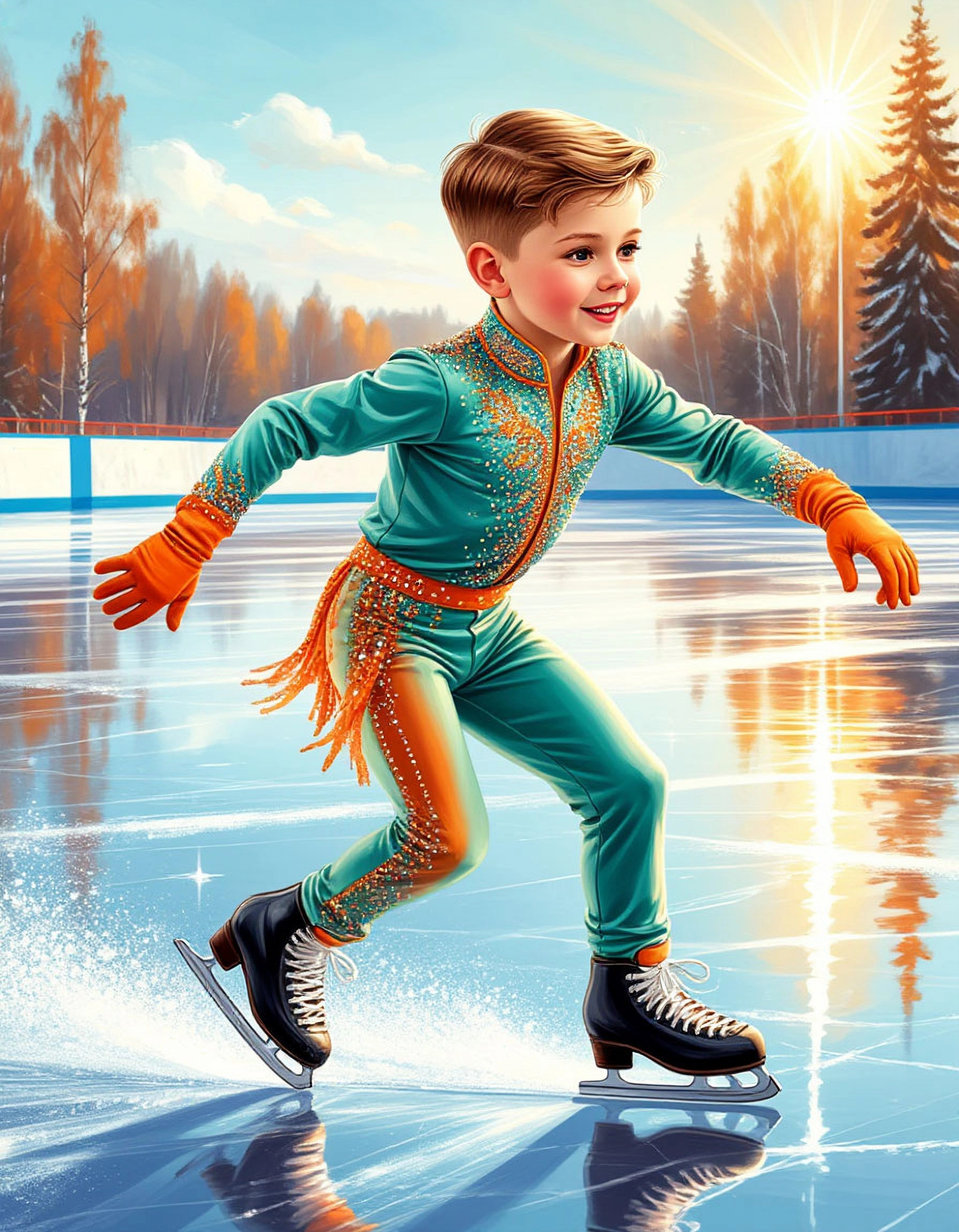 ФК мальчики с ФОНОМ. Фигурное катание для взрослых и детей на Васильевском 🌟