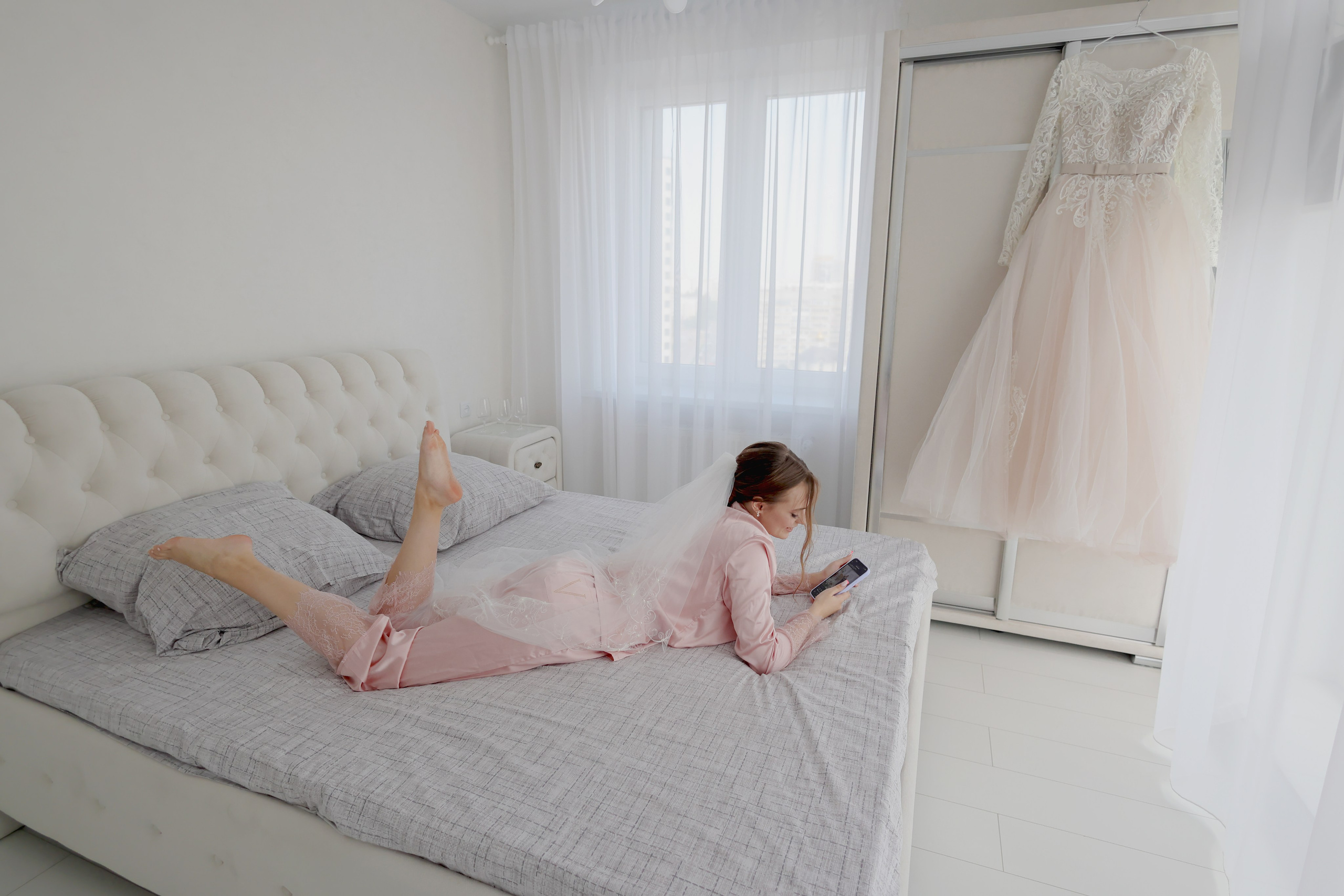 Ксюша и подружки -Утро невесты. Свадебный фотограф   Набережных Челнов  Олег Новиков