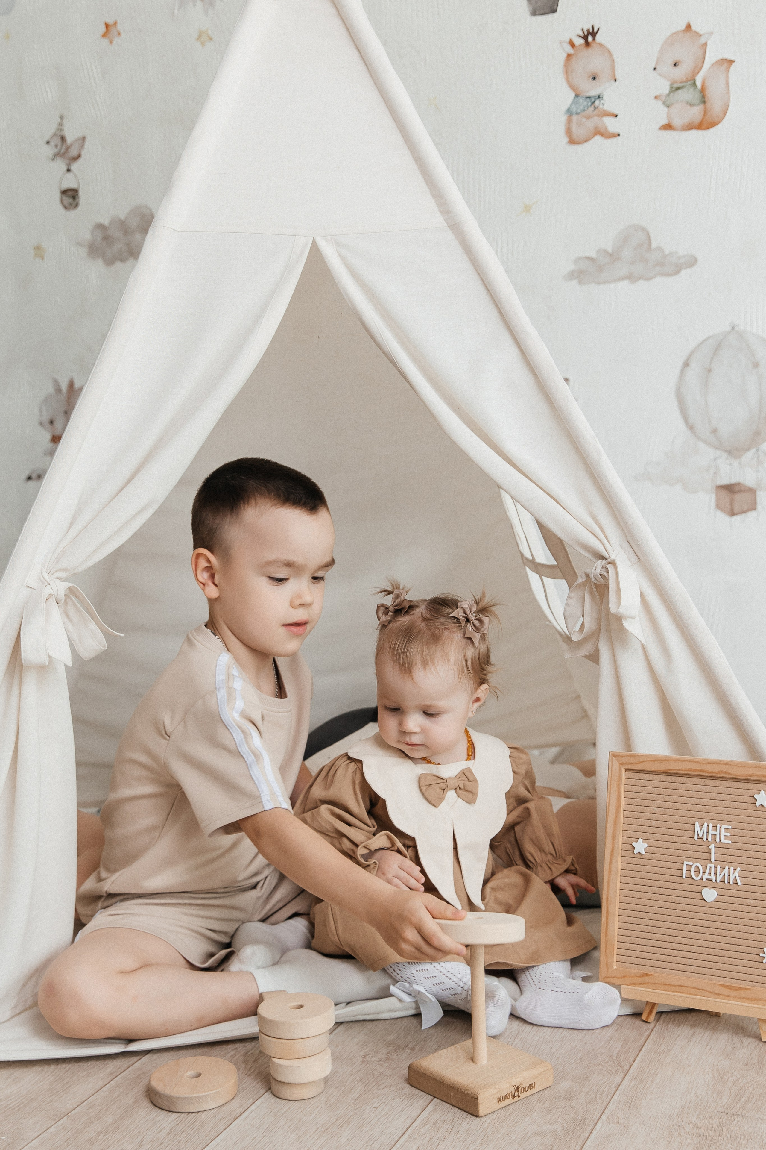 1 годик Василисе