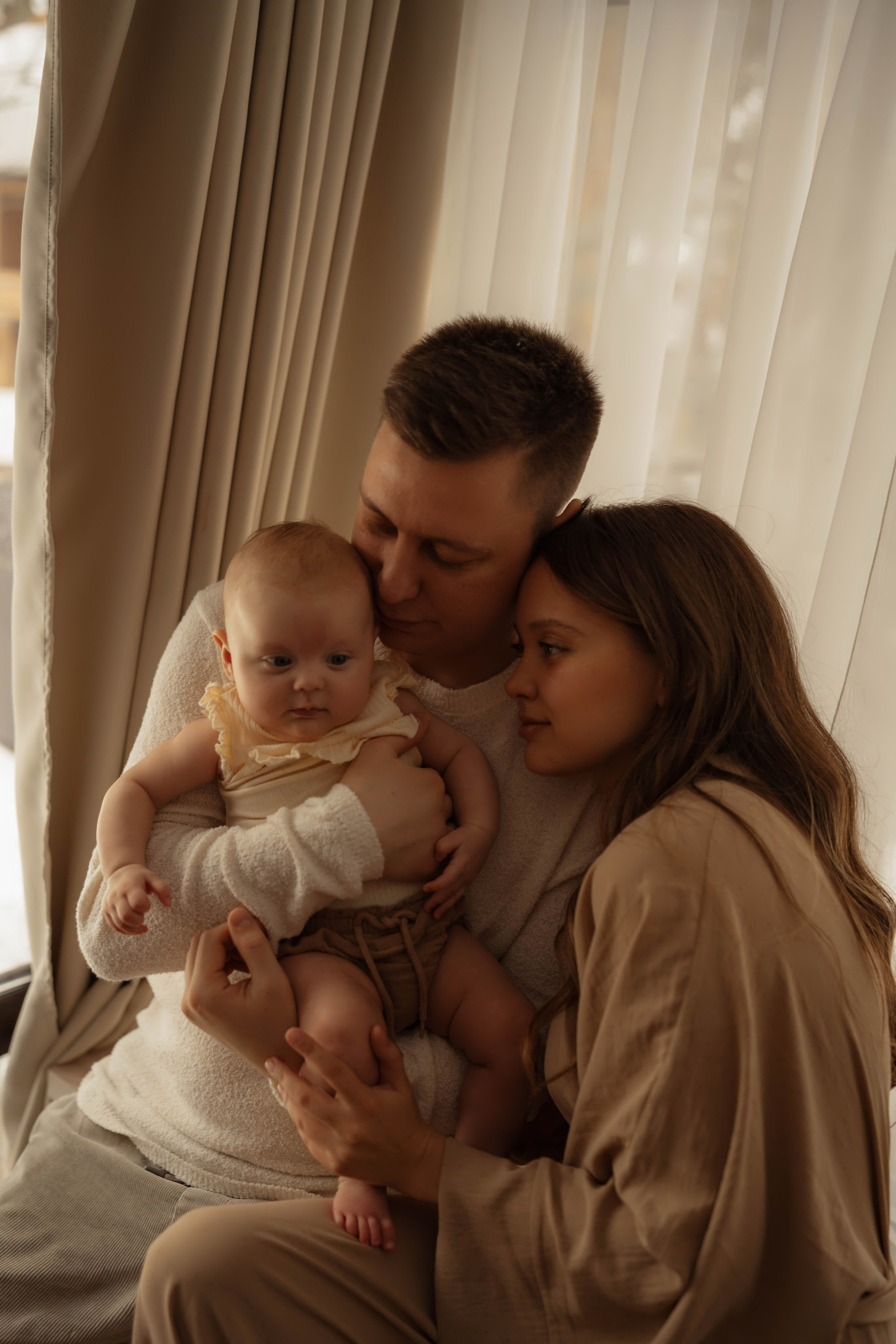 Анна, Кирилл и Кира. Фотограф в Новосибирске Диана Ильиных