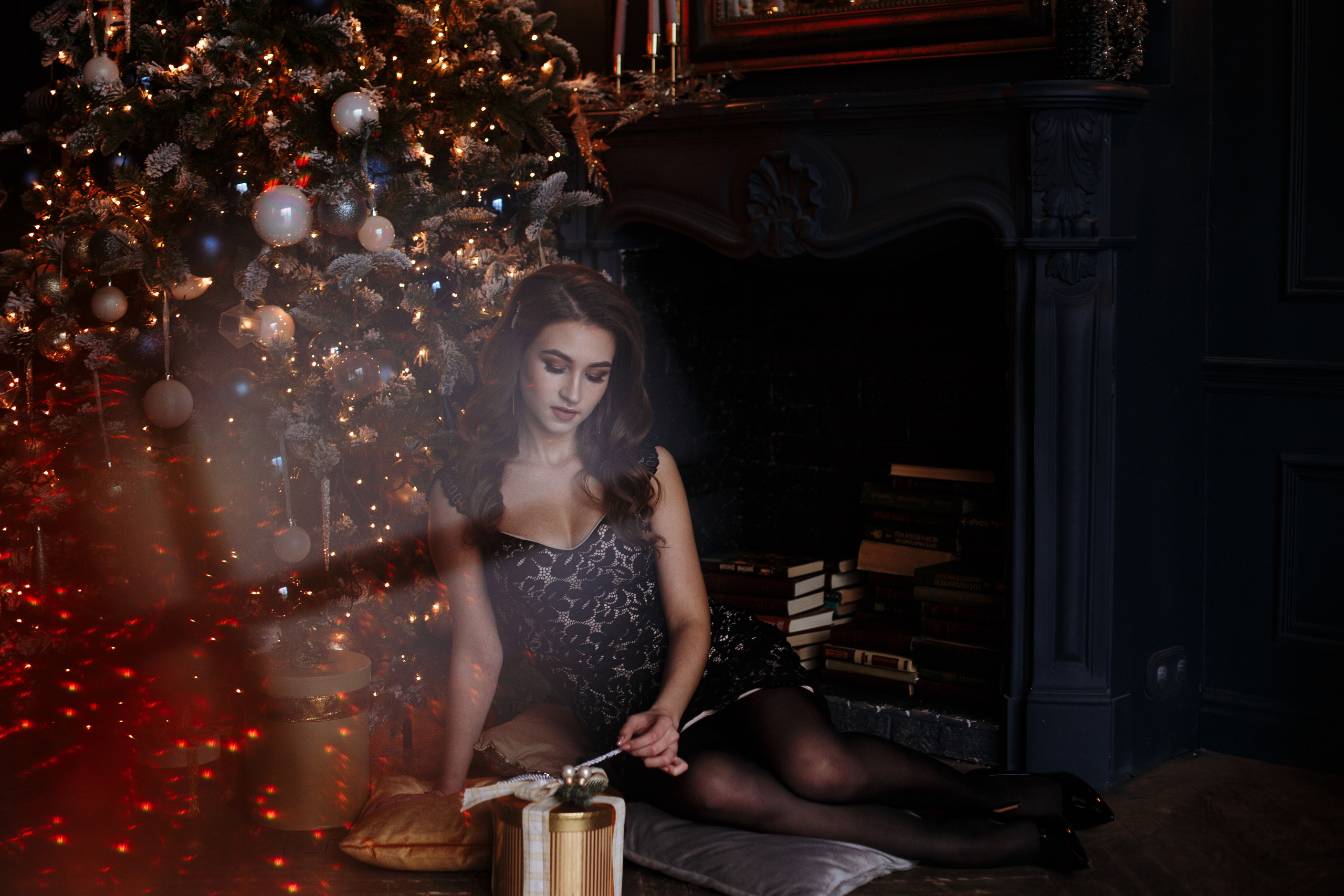 новогодняя фотосессия фотостудия