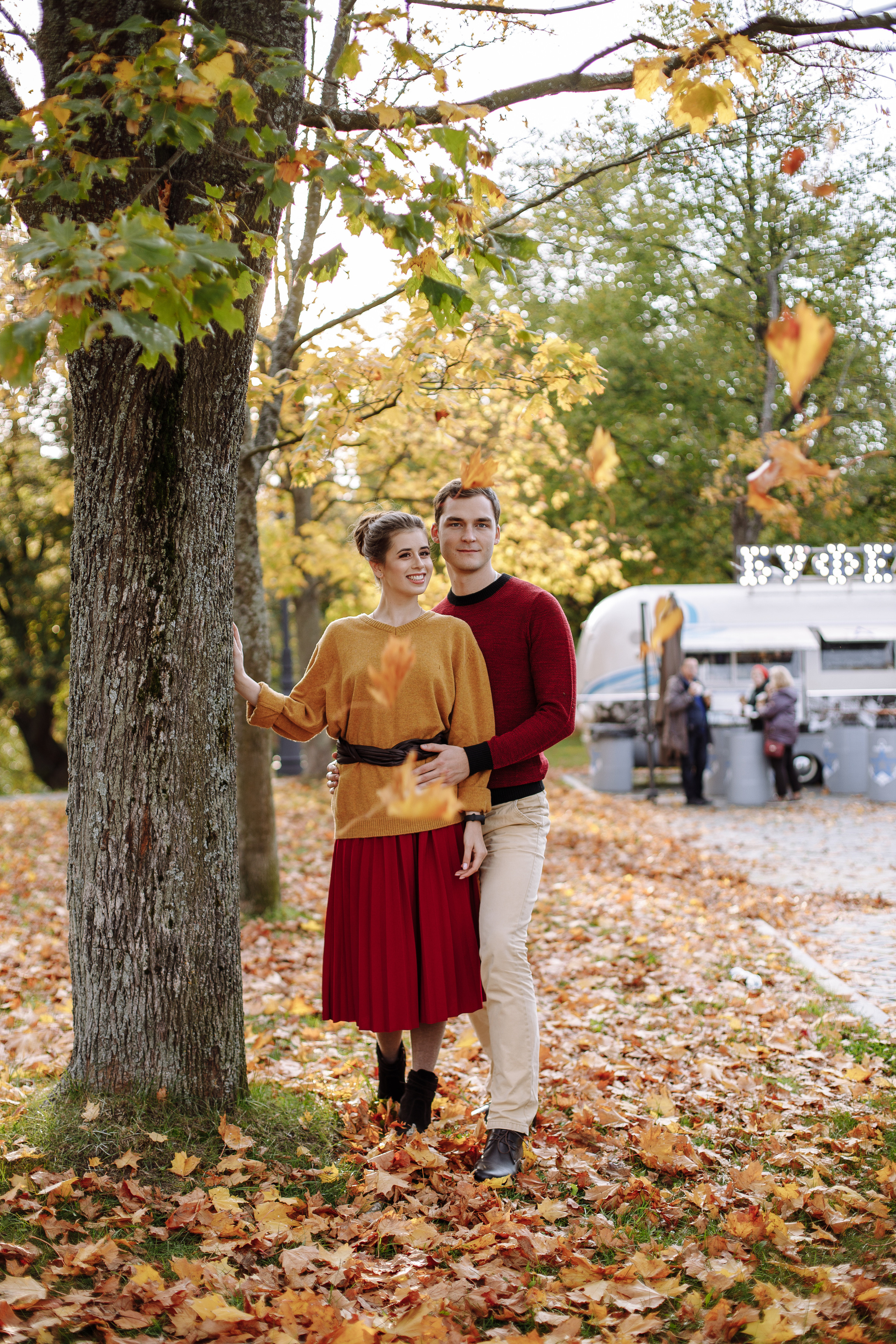 Осенняя фотосессия лавстори Кронштадт Санкт-петербург Волхов 