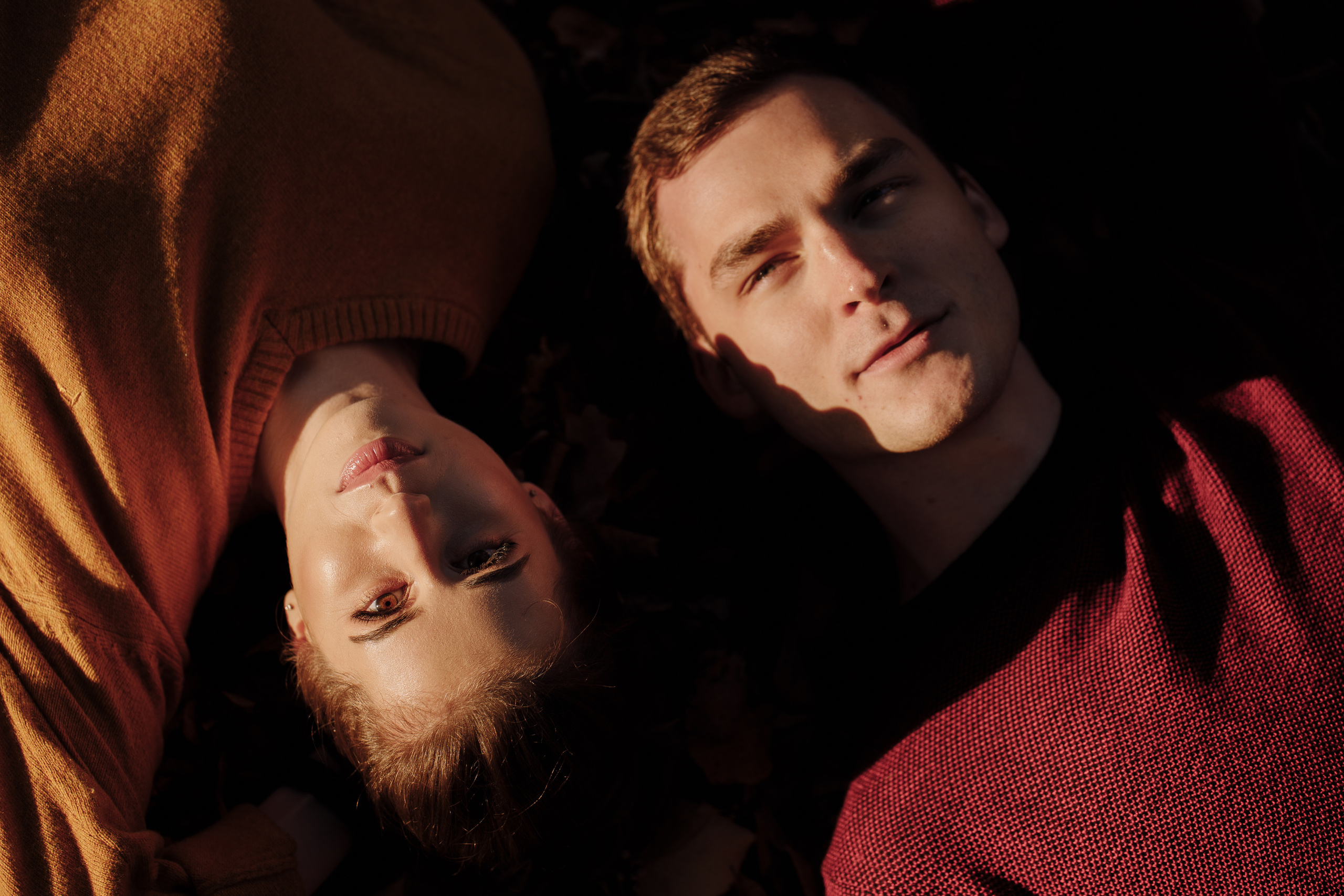 портреты на листве фотограф в санок-петербурге золотая осень