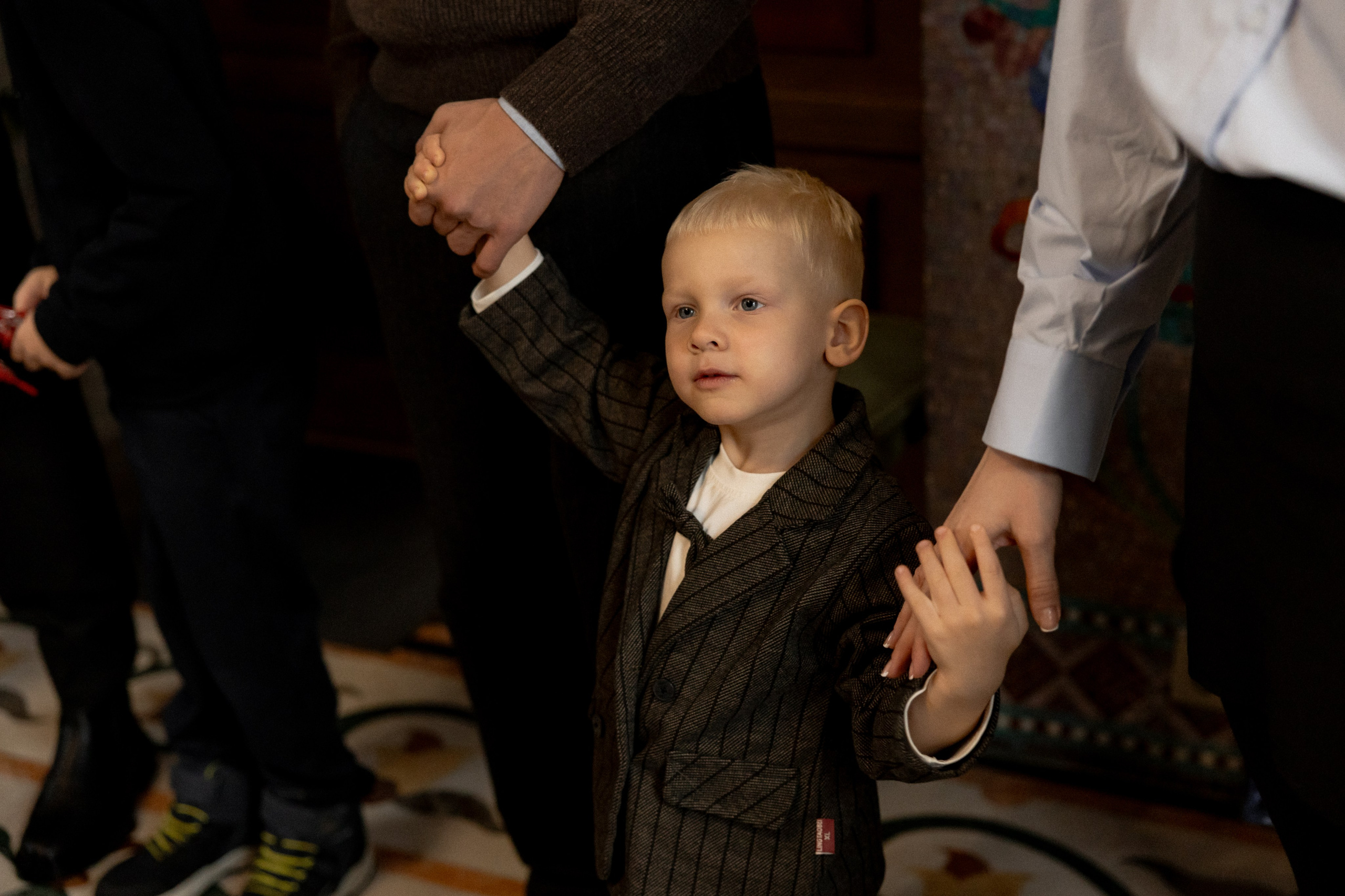 Крещение Ивана в часовне Серафима Саровского