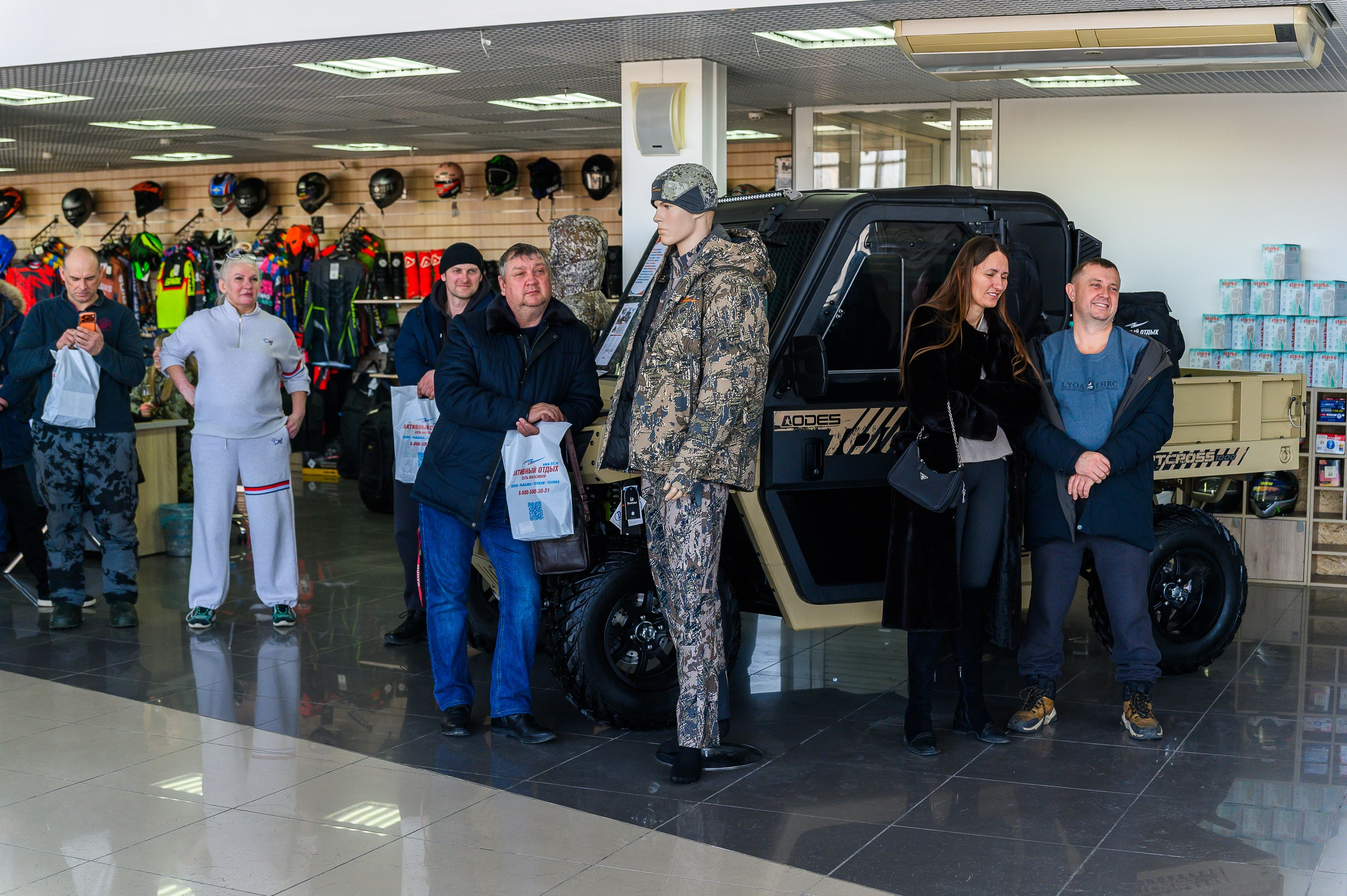Открытие магазина «Активный отдых». Фотограф в Кемерово Владислав Шульц