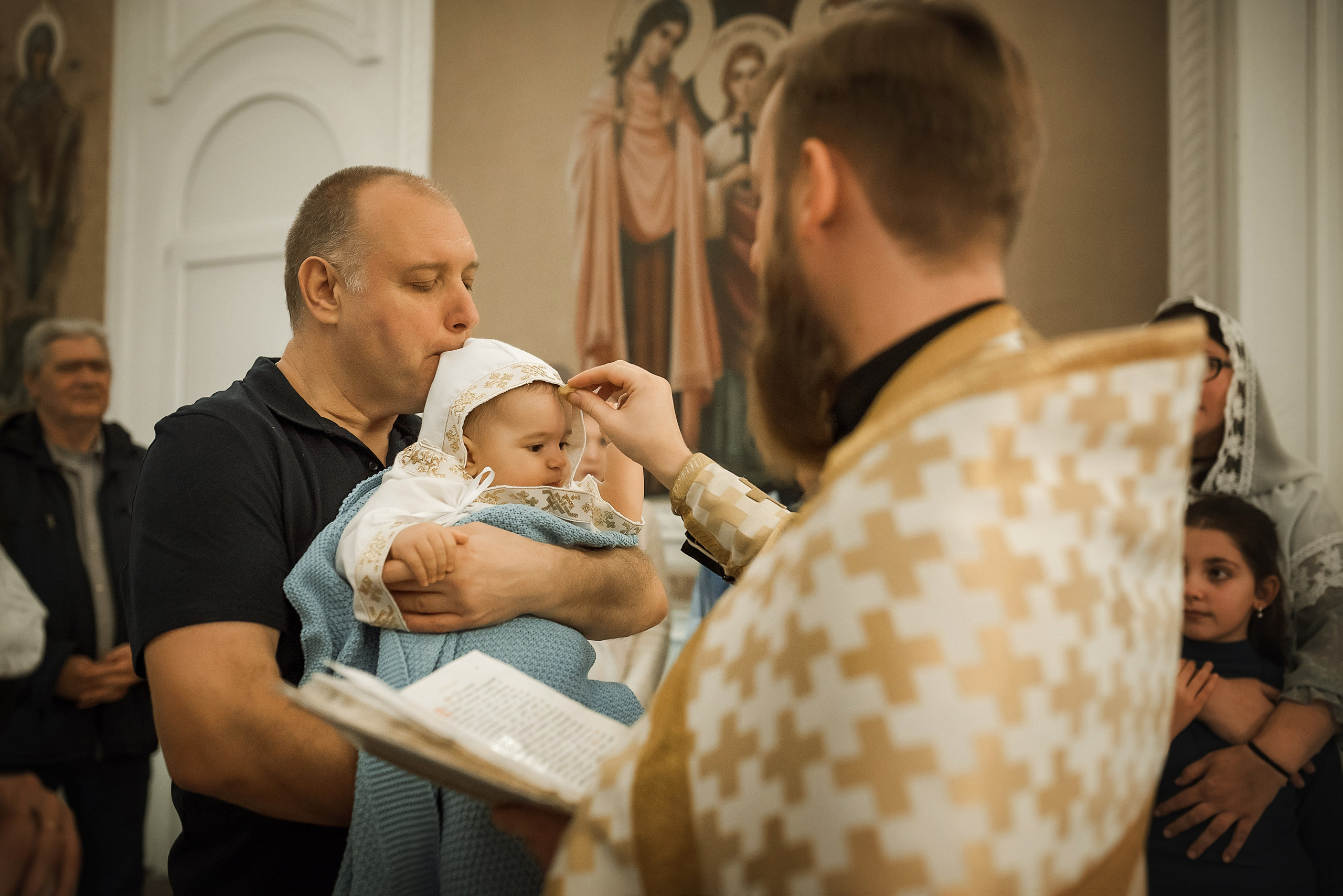 Крещение Семёна _ Храм святой вмч. Екатерины. Семейный фотограф в Ростове-на-Дону Татьяна Литвинова