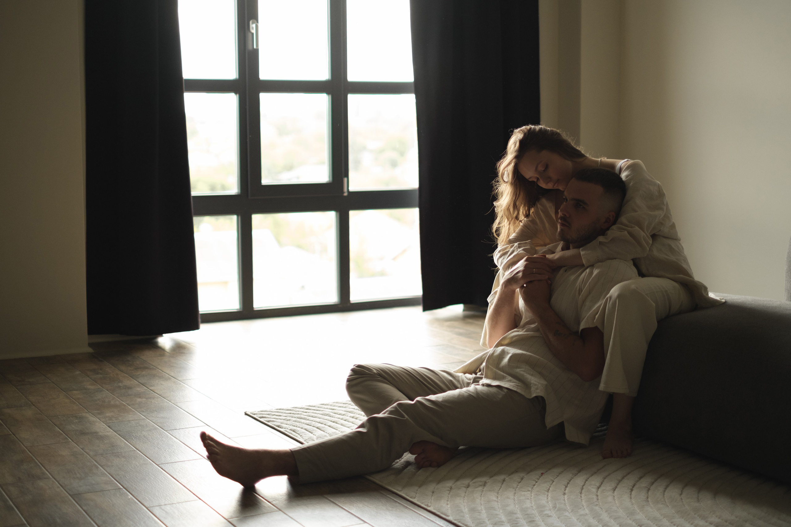 Саша и Диана. Фотограф в Москве. Женский и мужской портрет, лавстори (love story)