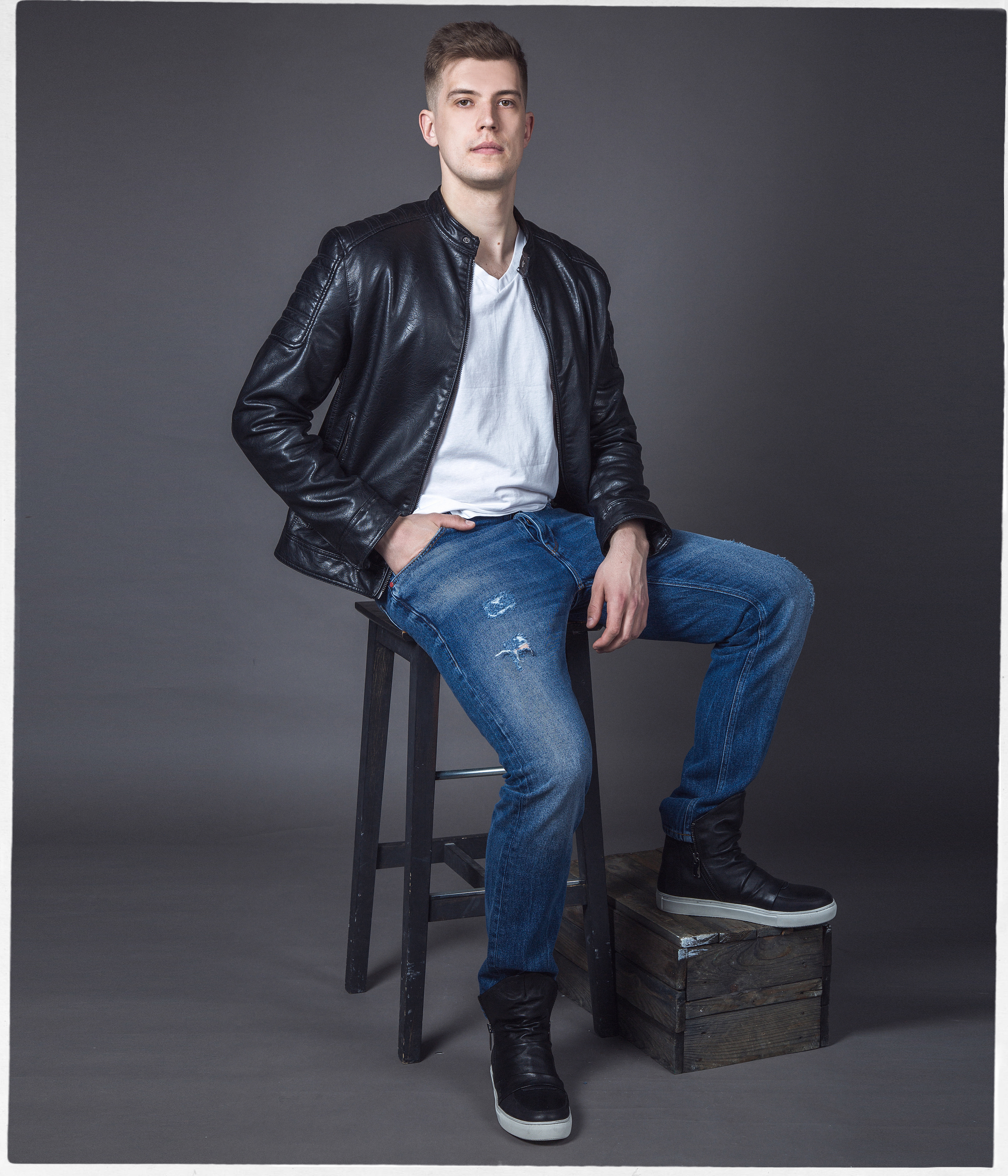 Фотосессия для мужчин в студии. Портретный фотограф в Москве и Нижнем Новгороде - Андрей Репин