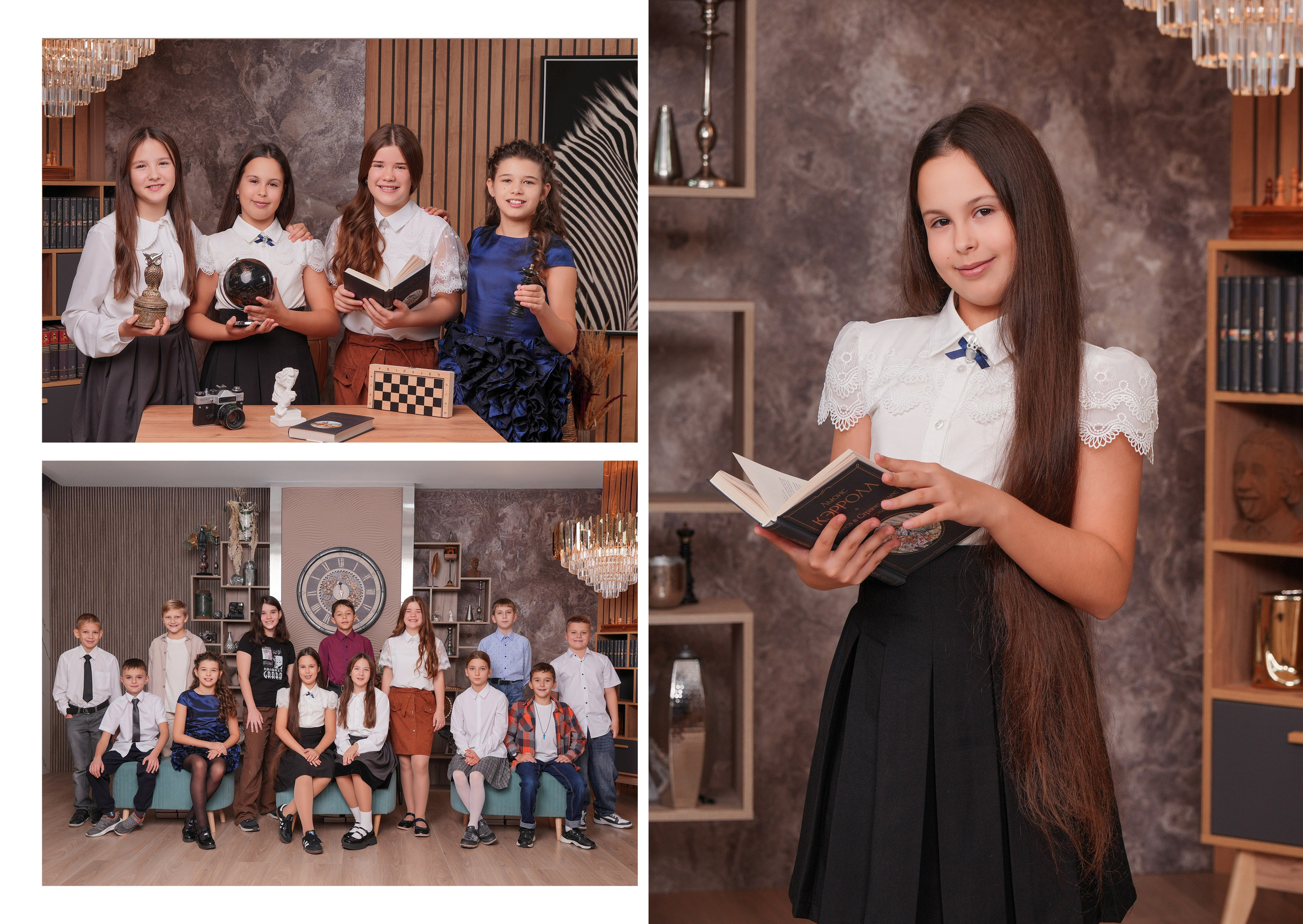 ЛИЦЕЙ 64 4 В. Красивый выпускной альбом в Краснодаре