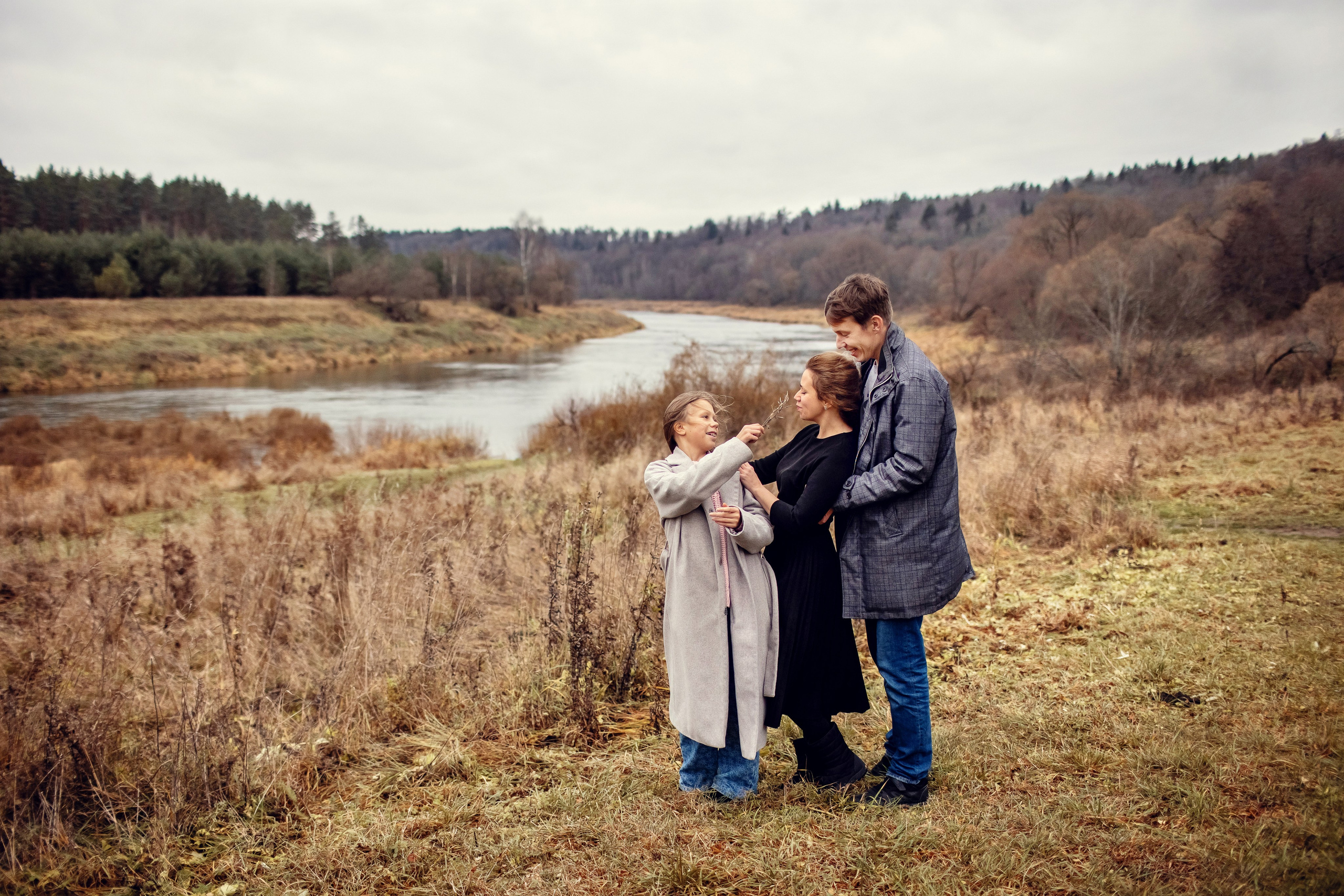 Лёша, Вика и Василиса. Детский и семейный фотограф в Москве Анна Ипатьева