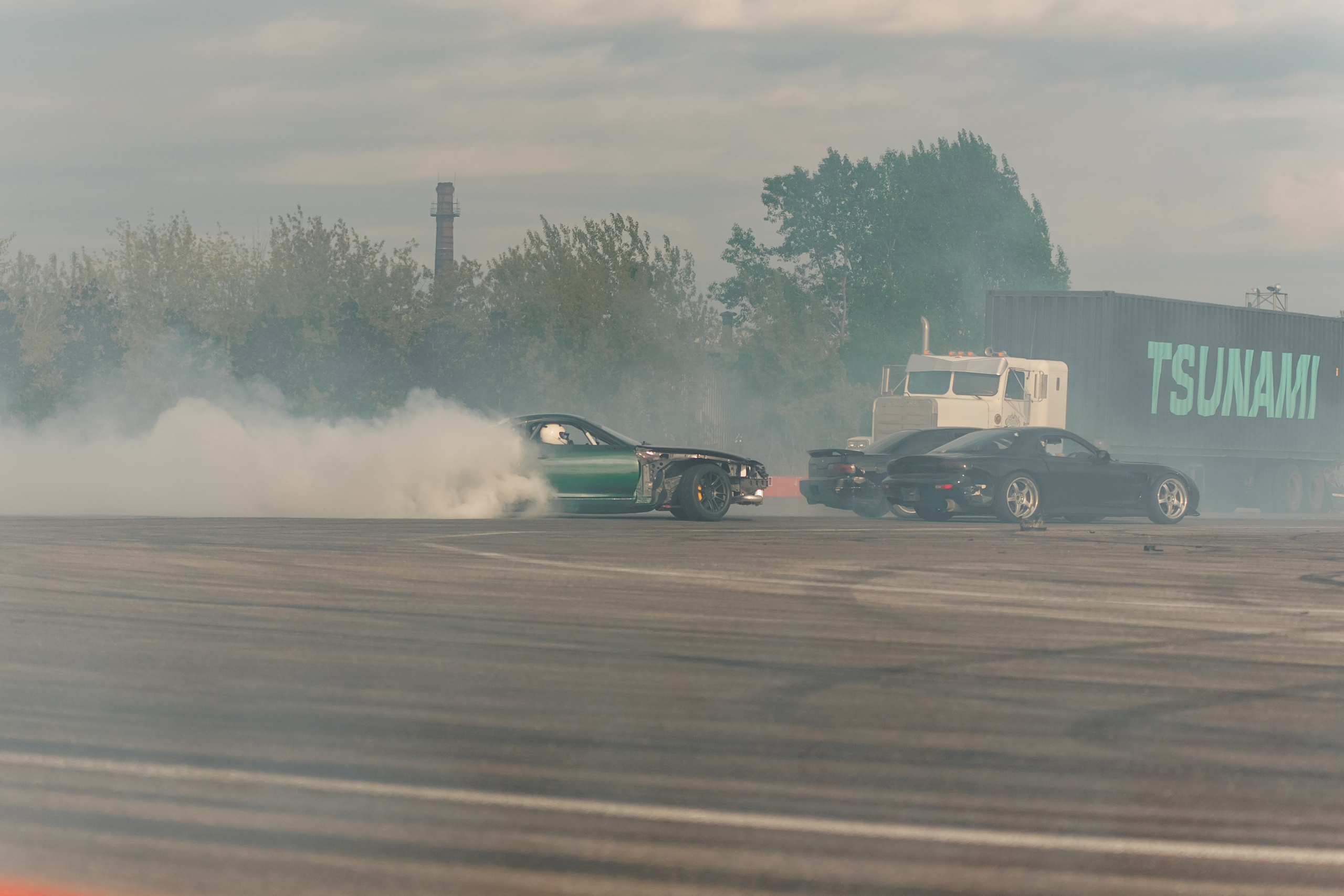 Выставка и дрифт машин. Репортажный фотограф. Москва. Алина Ланская