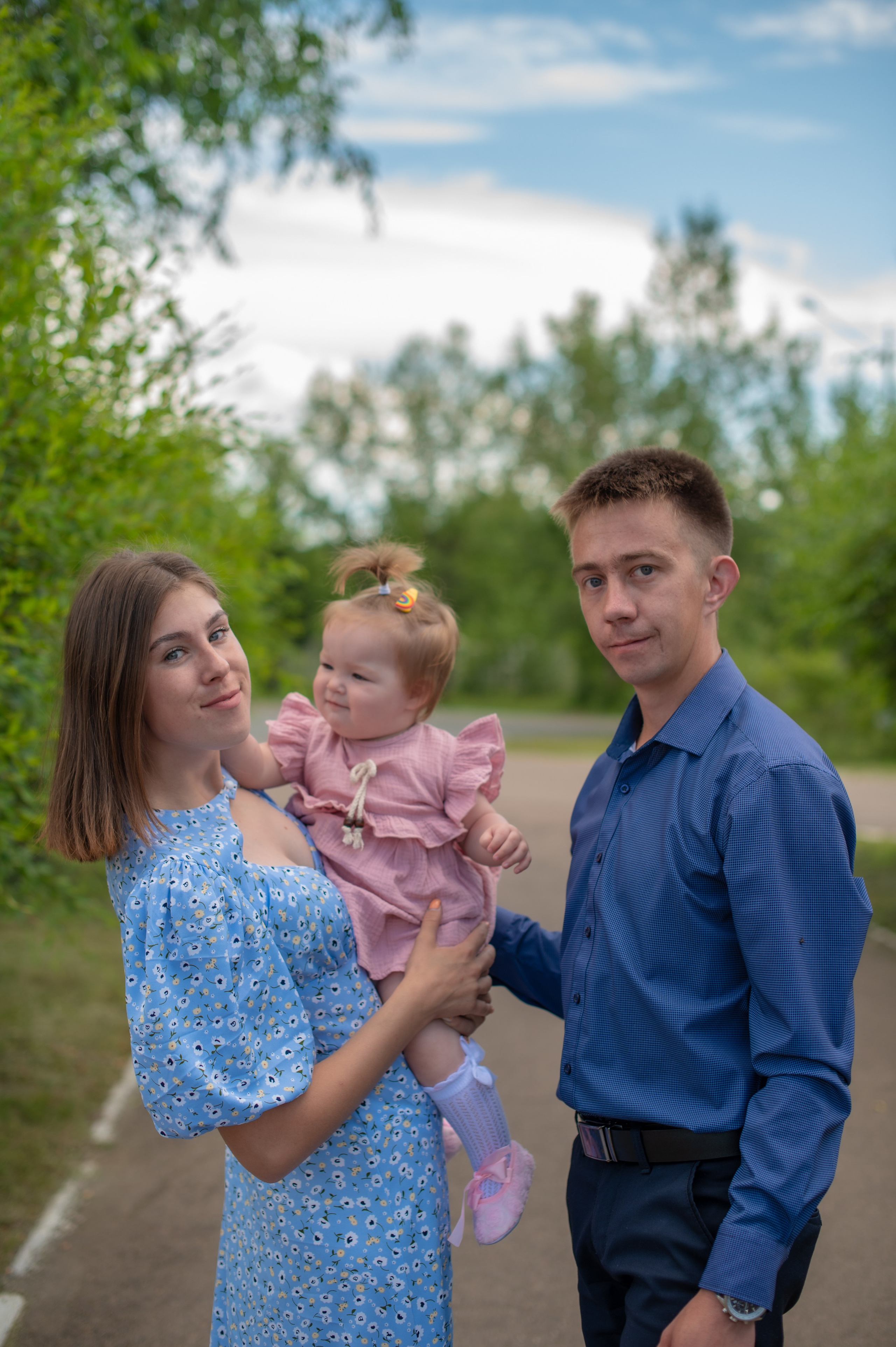 Катя, Полина, Женя. Фотограф Виктория Воронина