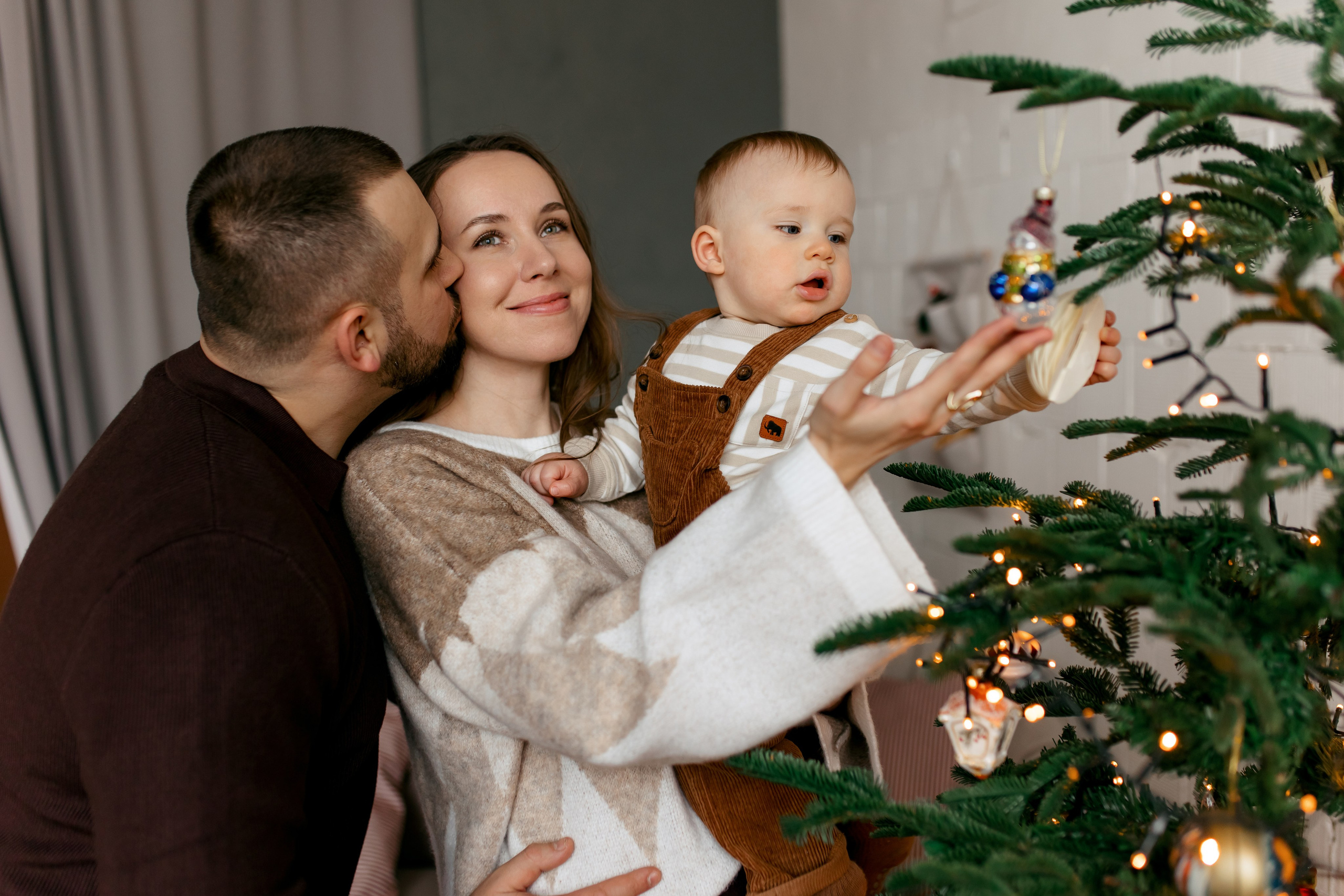 Новый год в уютной студии. Свадебный и портретный фотограф — Мария Костина
