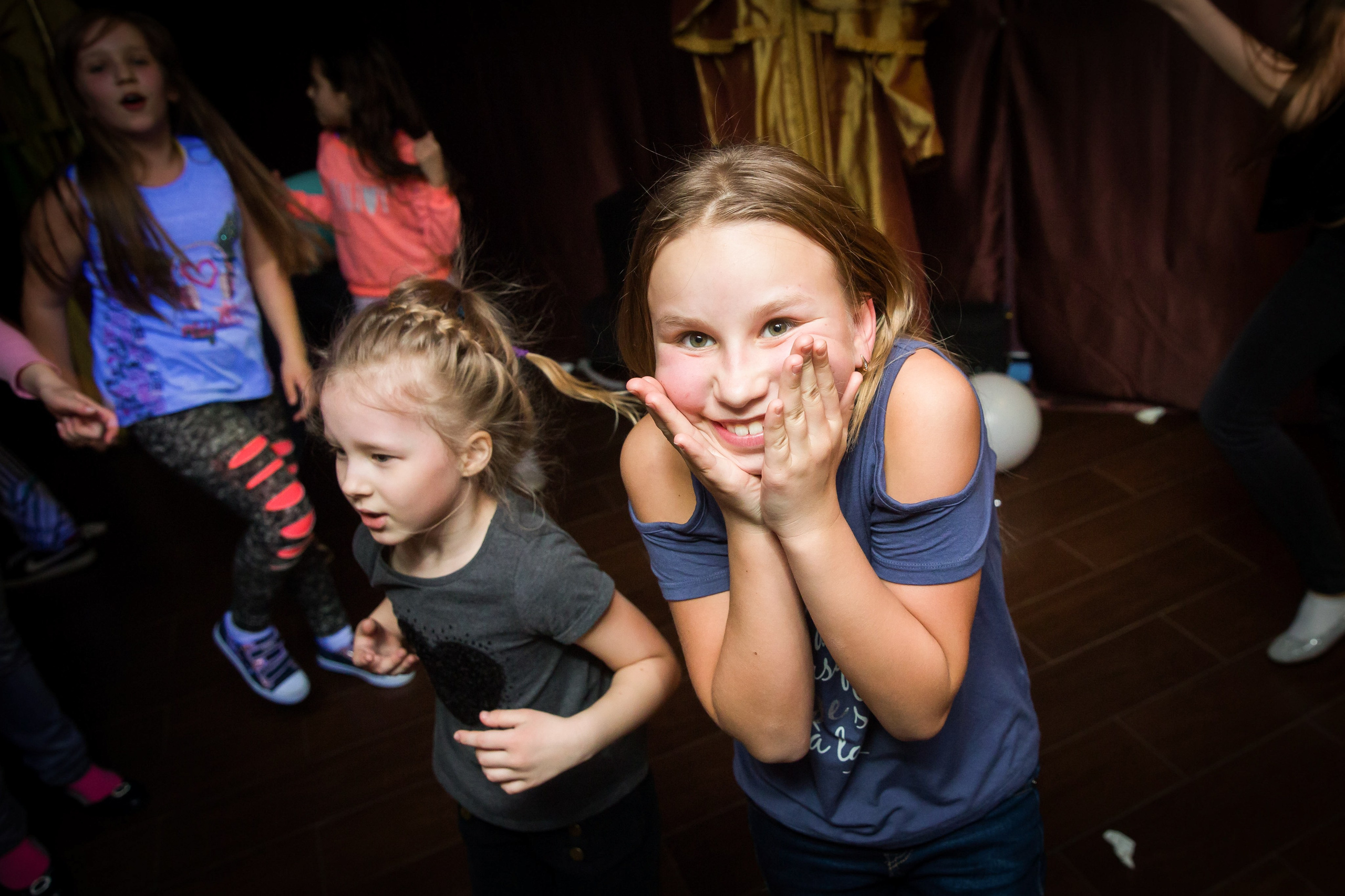 Детский хэллоуин. Снимаю съемки