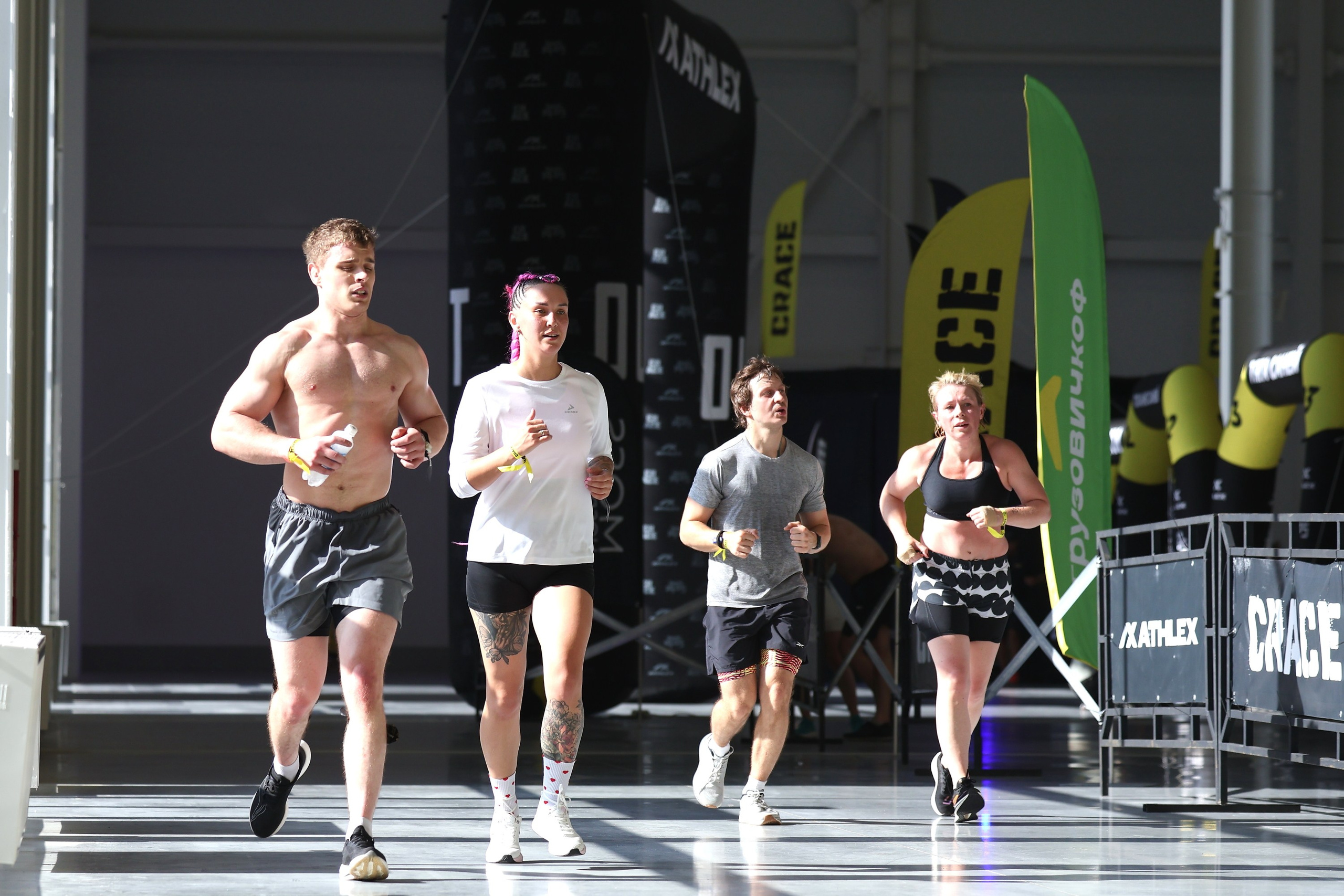 Кроссфит гонка CRACE Крейс. Бег