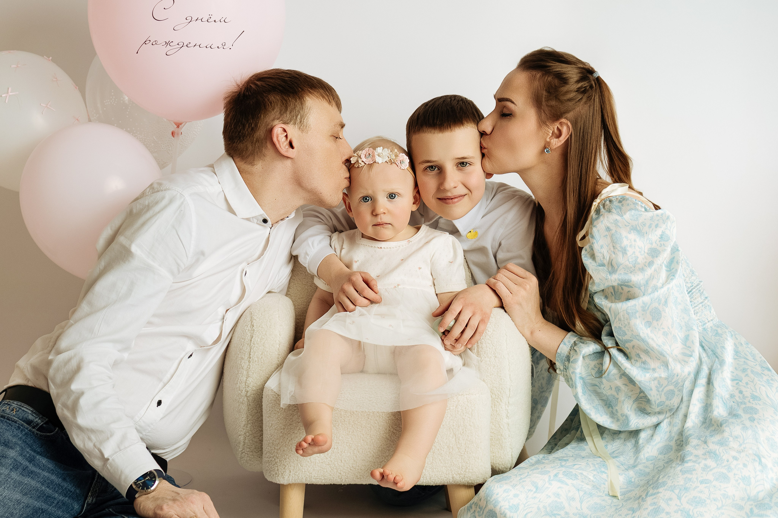 Кира 1 год. Фотограф новорожденных в Санкт-Петербурге Екатерина Иванова