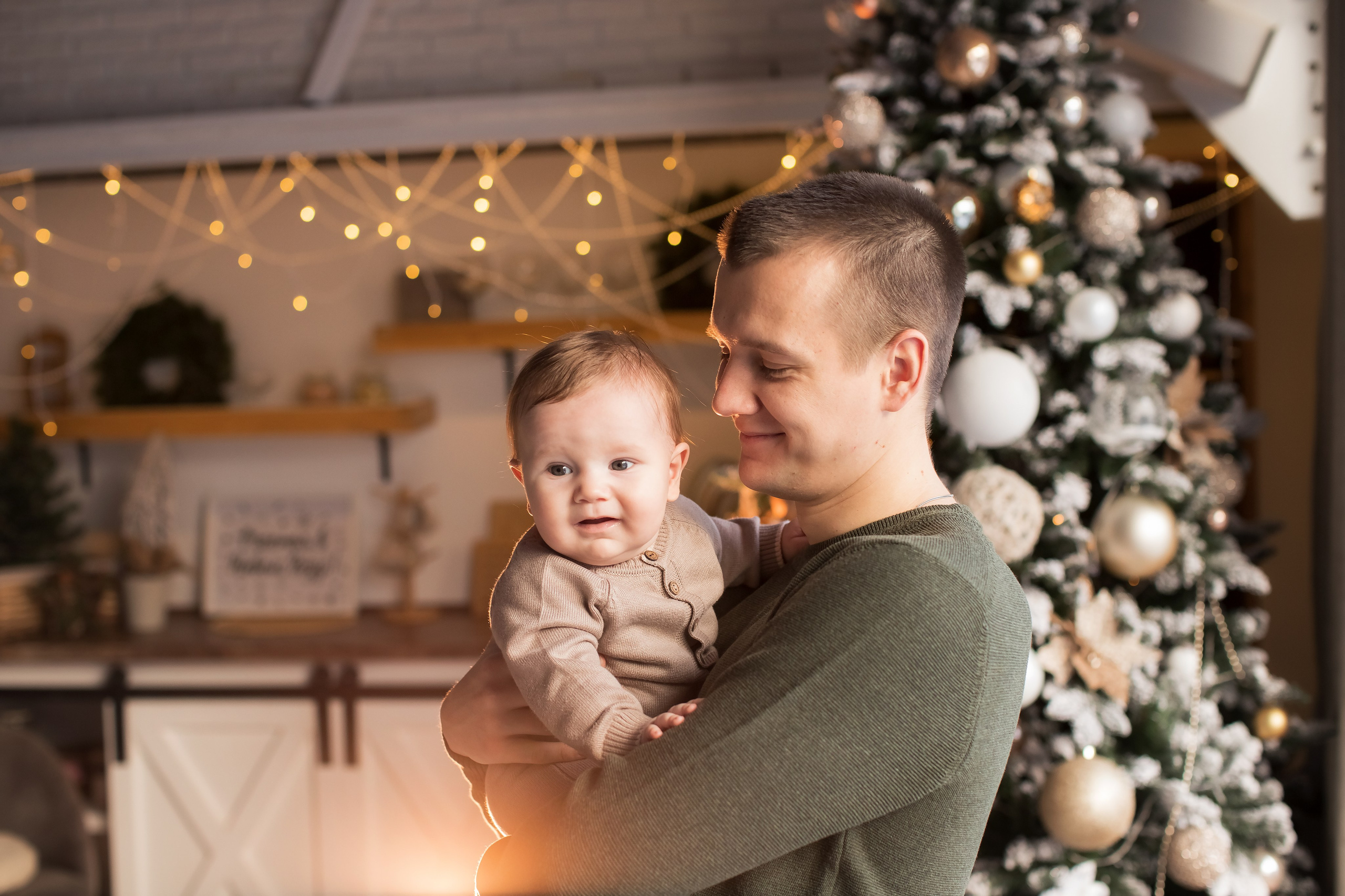 Первый Новый год. Семейный и детский фотограф в Саратове Полина Коткина