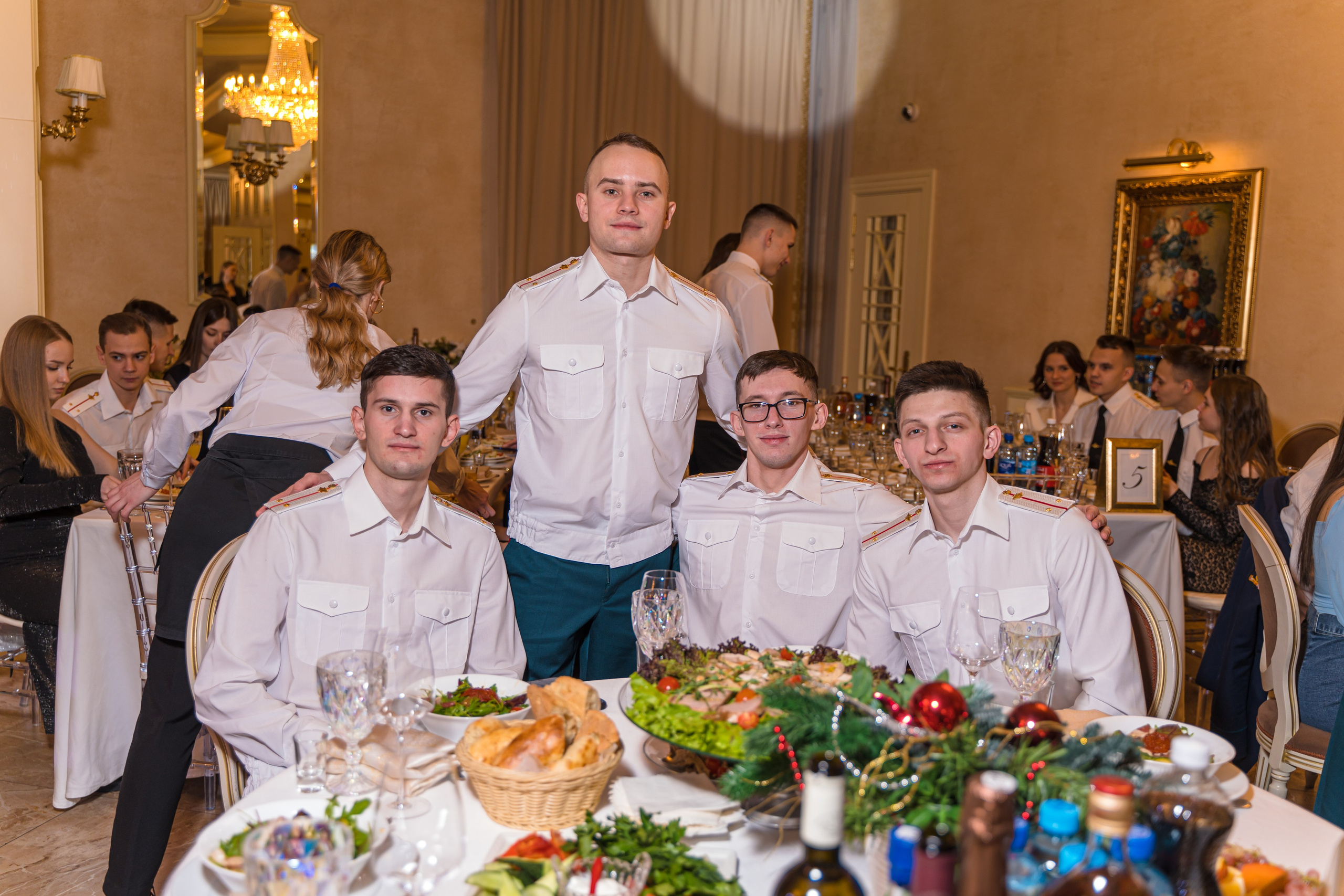 Фотосъемка выпуска военной академии и вручение дипломов