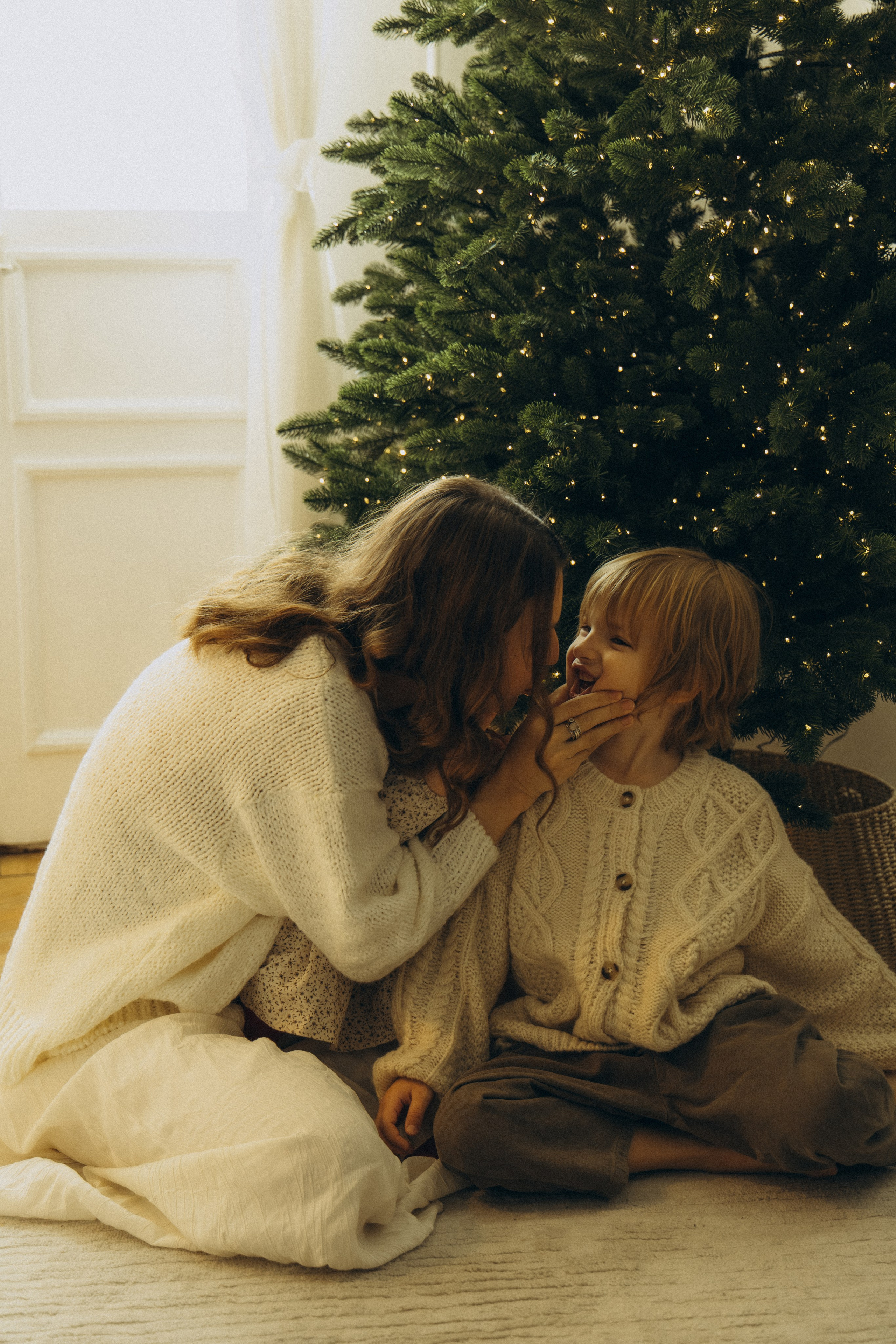 Теплая новогодняя история. Семейный фотограф в Москве Лоншакова Кристина
